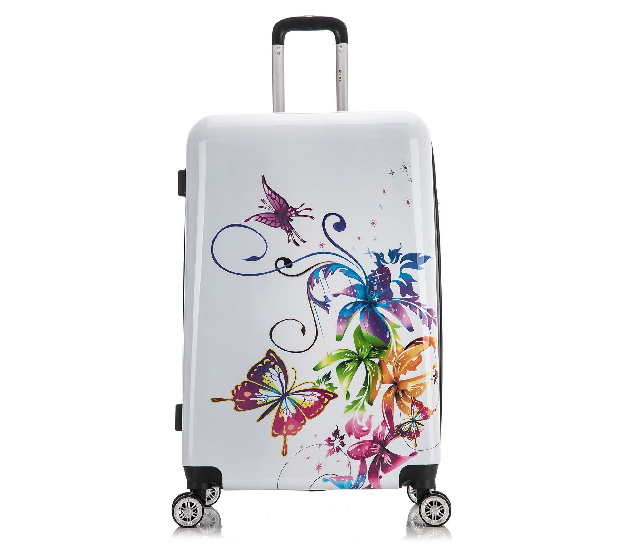 InUSA Prints Lightweight Hardside Spinner Luggage 28" -Fusion