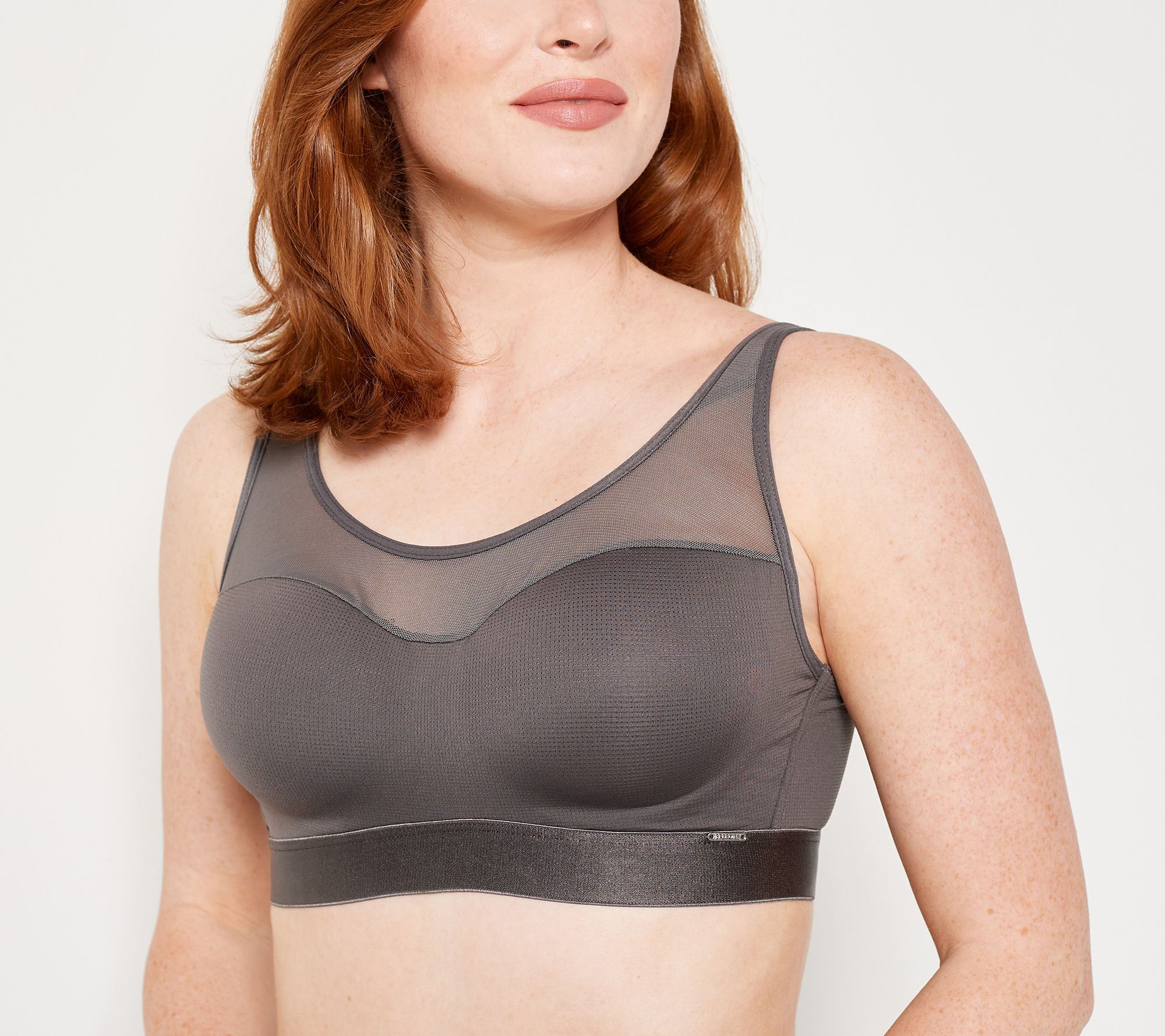 Breezies Bra, UltimAir lining helps transport sweat and moisture away from  body Keeping You Cooler, Drier, More Confident.