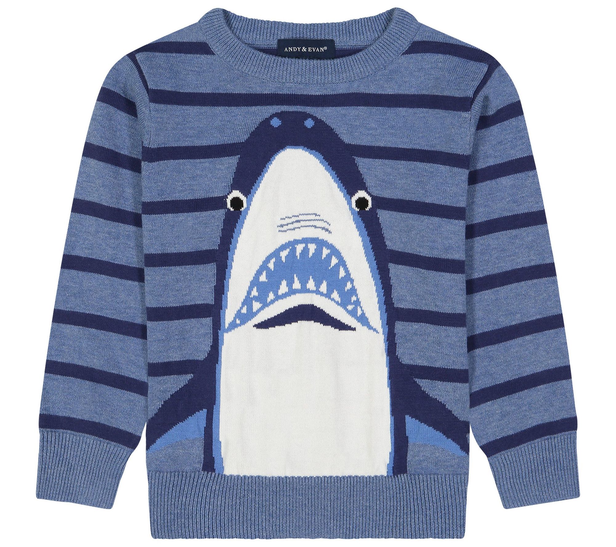 Andy & Evan Shark Graphic Sweater