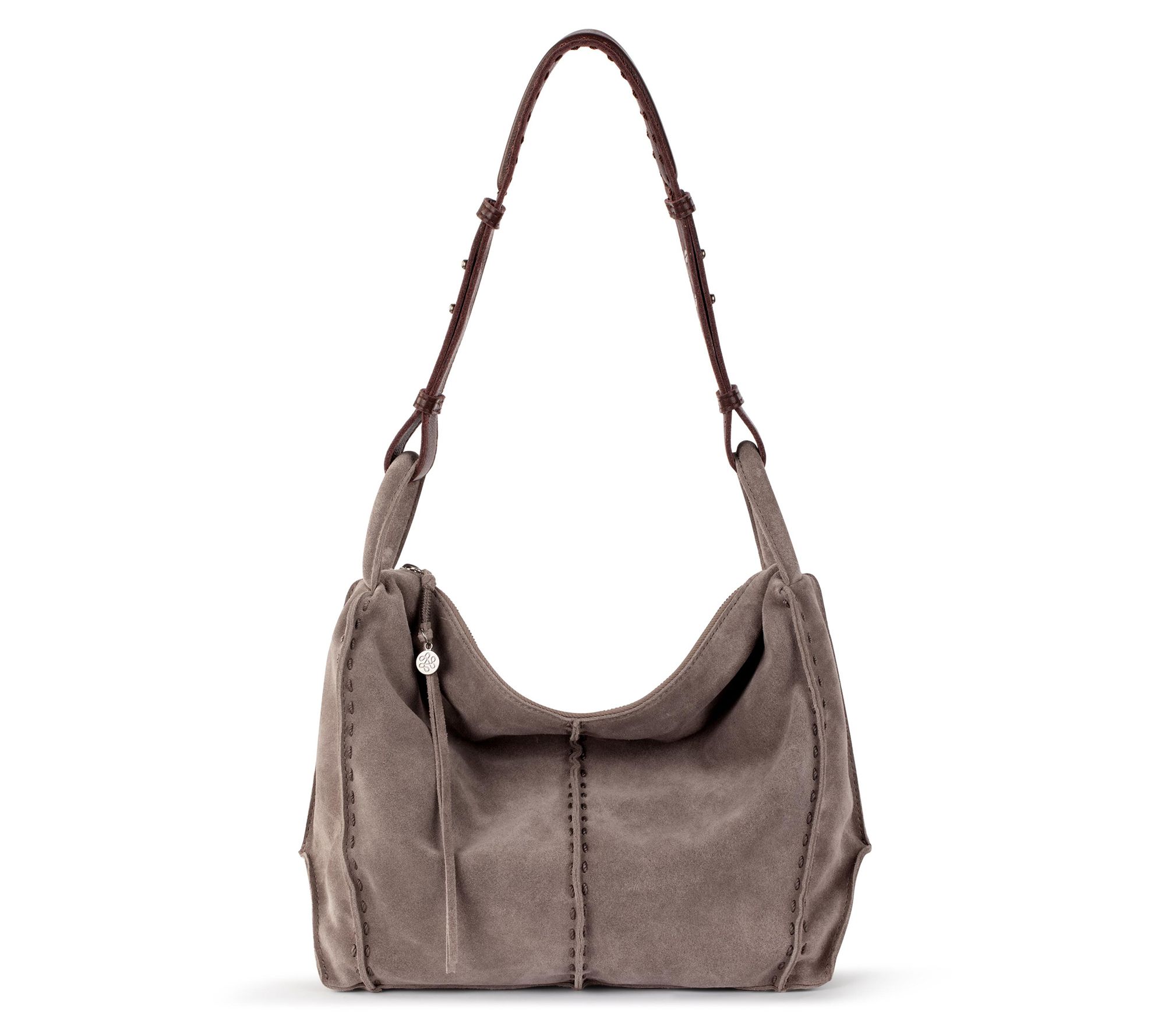 NWT hot The Sak Silverado Leather 108382 NEW Peacock Hobo Crossbody Bag $189