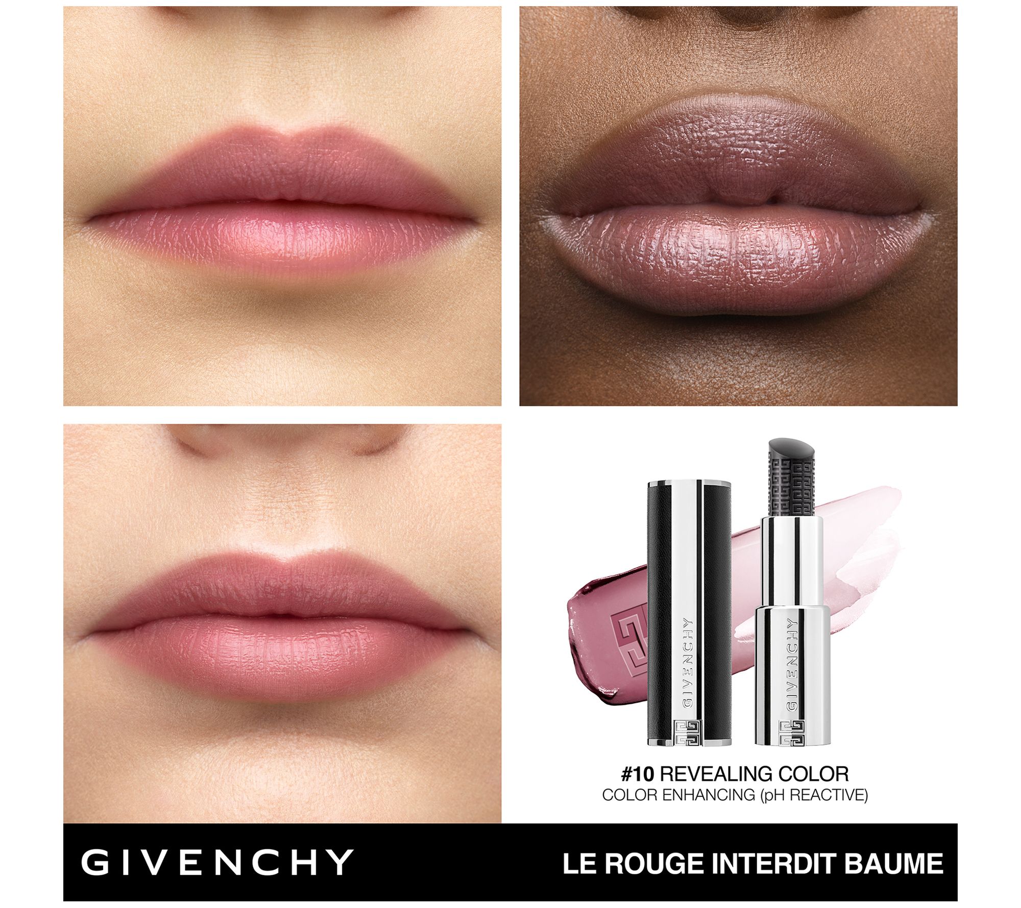 Givenchy Le Rouge Interdit Black Magic Lip Balm 