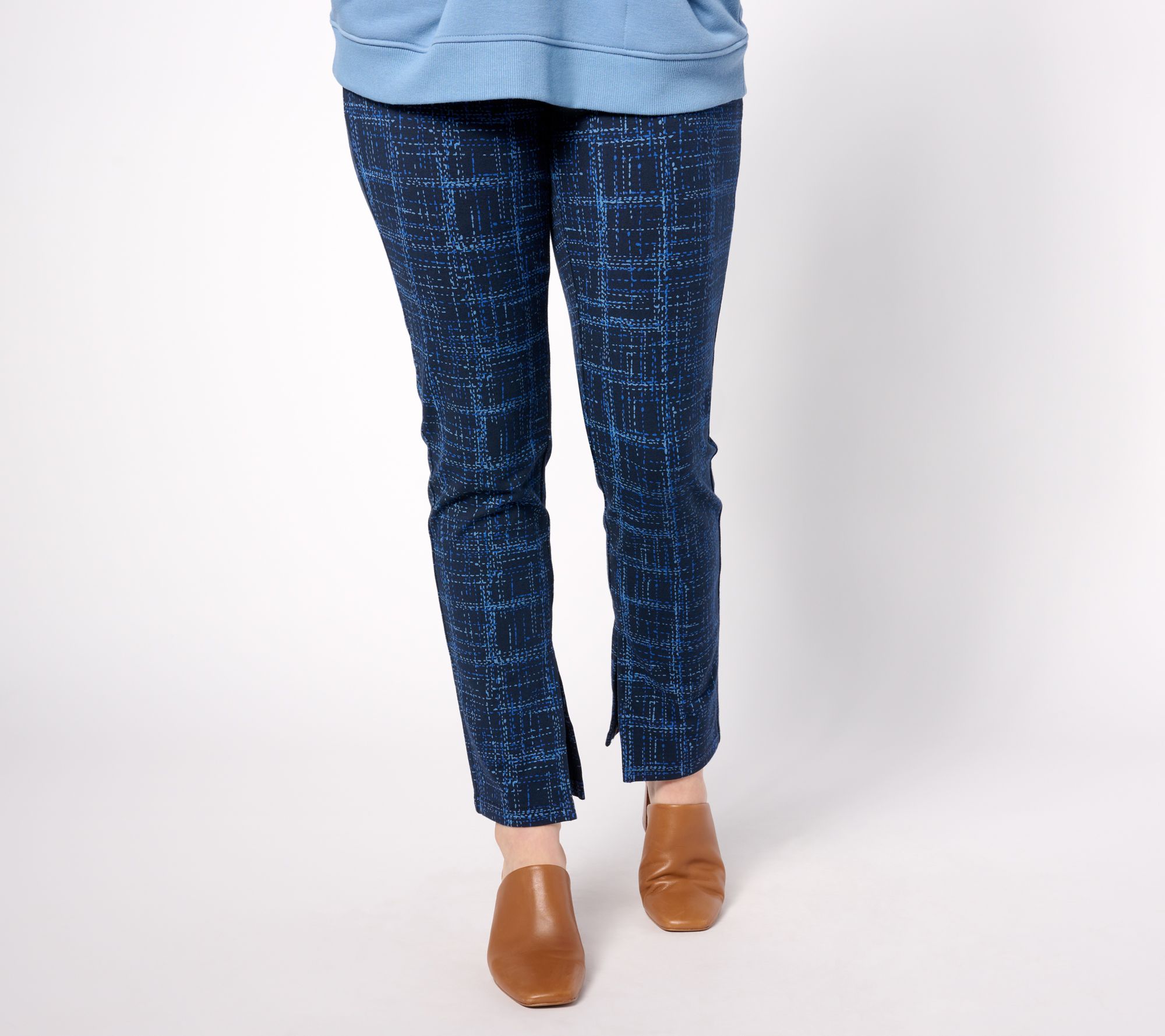 Denim & Co. Adaptive Active Duo Stretch Straight Pant