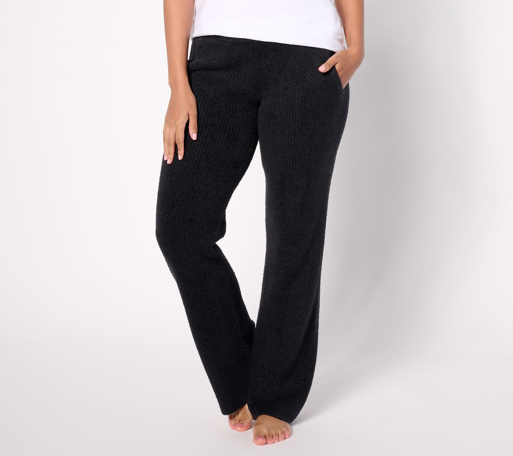 Barefoot Dreams Tall CozyChic Lite Welt Pocket Ribbed Pant