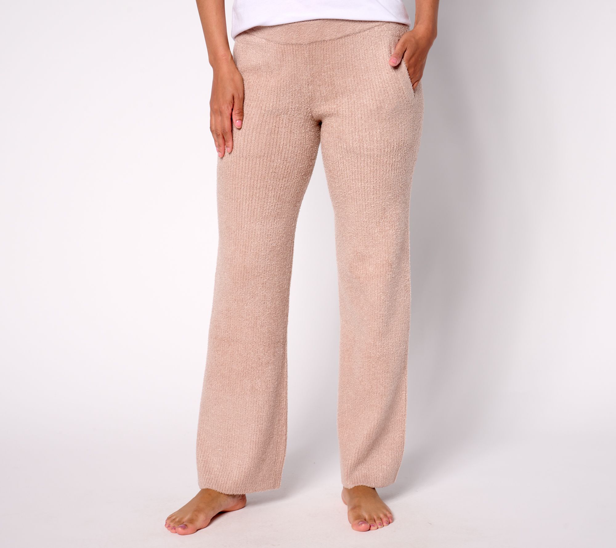 Barefoot Dreams Tall CozyChic Lite Welt Pocket Ribbed Pant