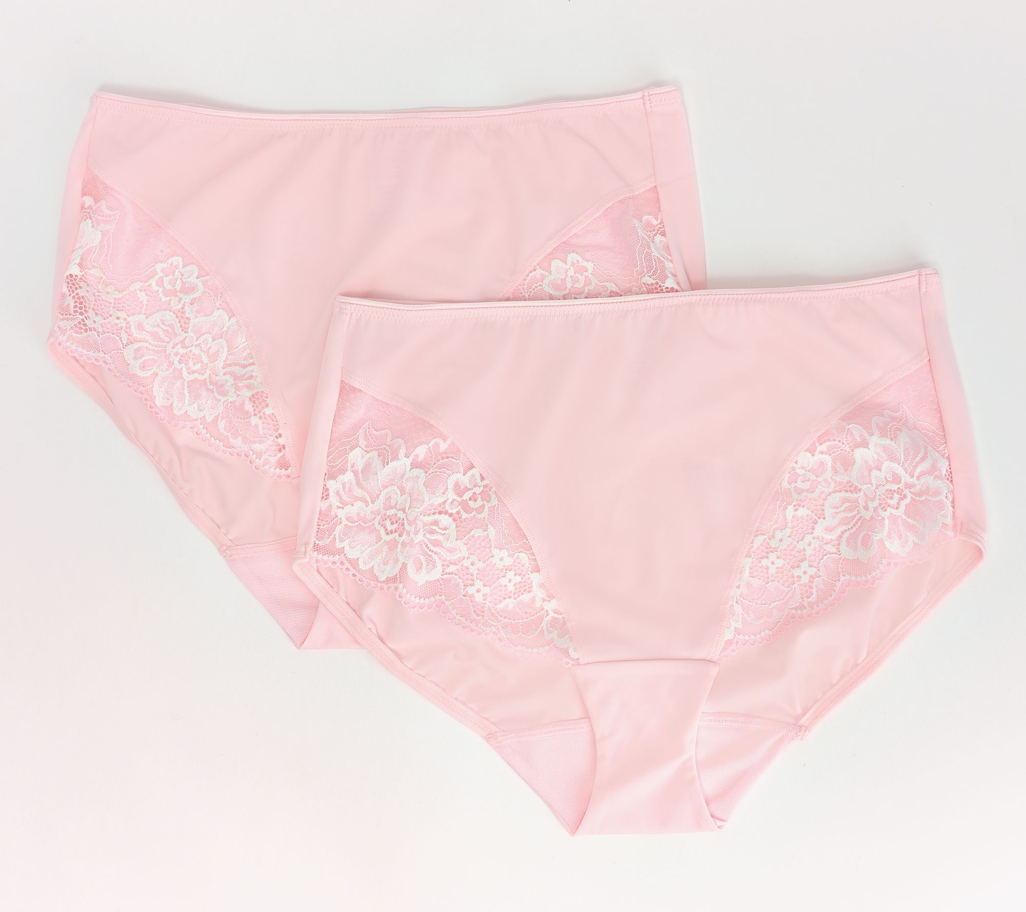 Breezies Set of 3 Micro Lace Hi-Cut Panties 