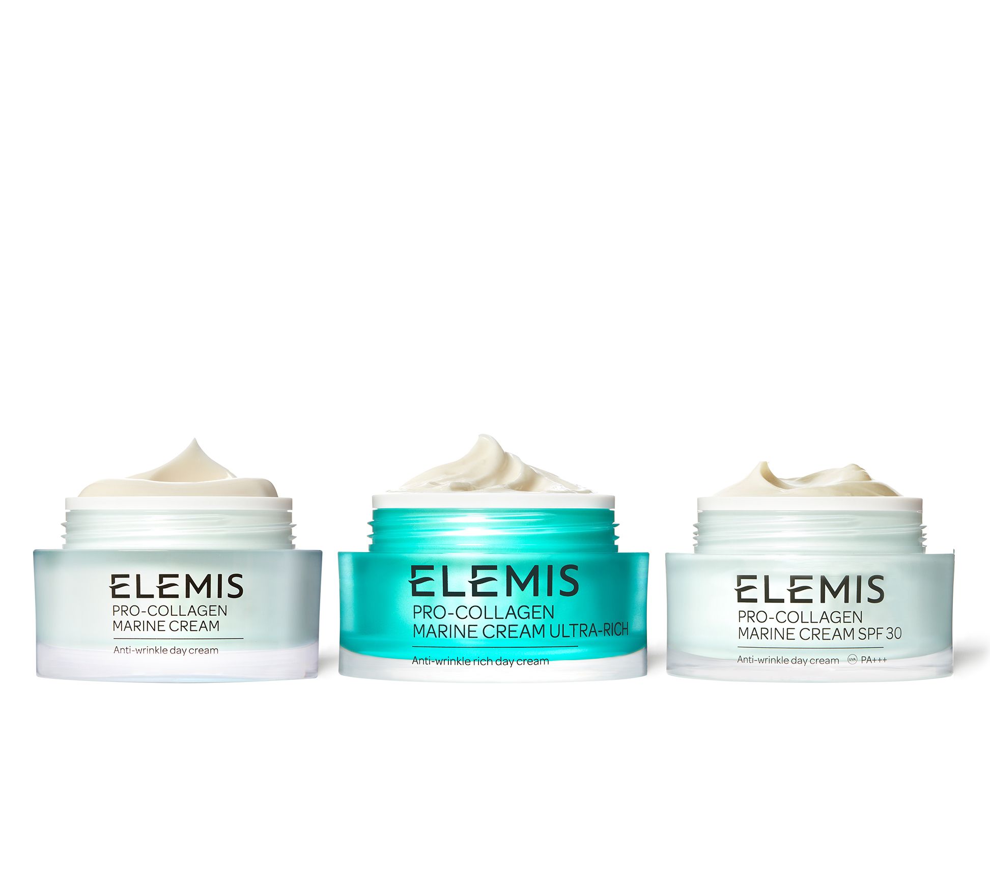 ELEMIS Pro-Collagen Marine Cream Trio: Original, SPF, Ultra