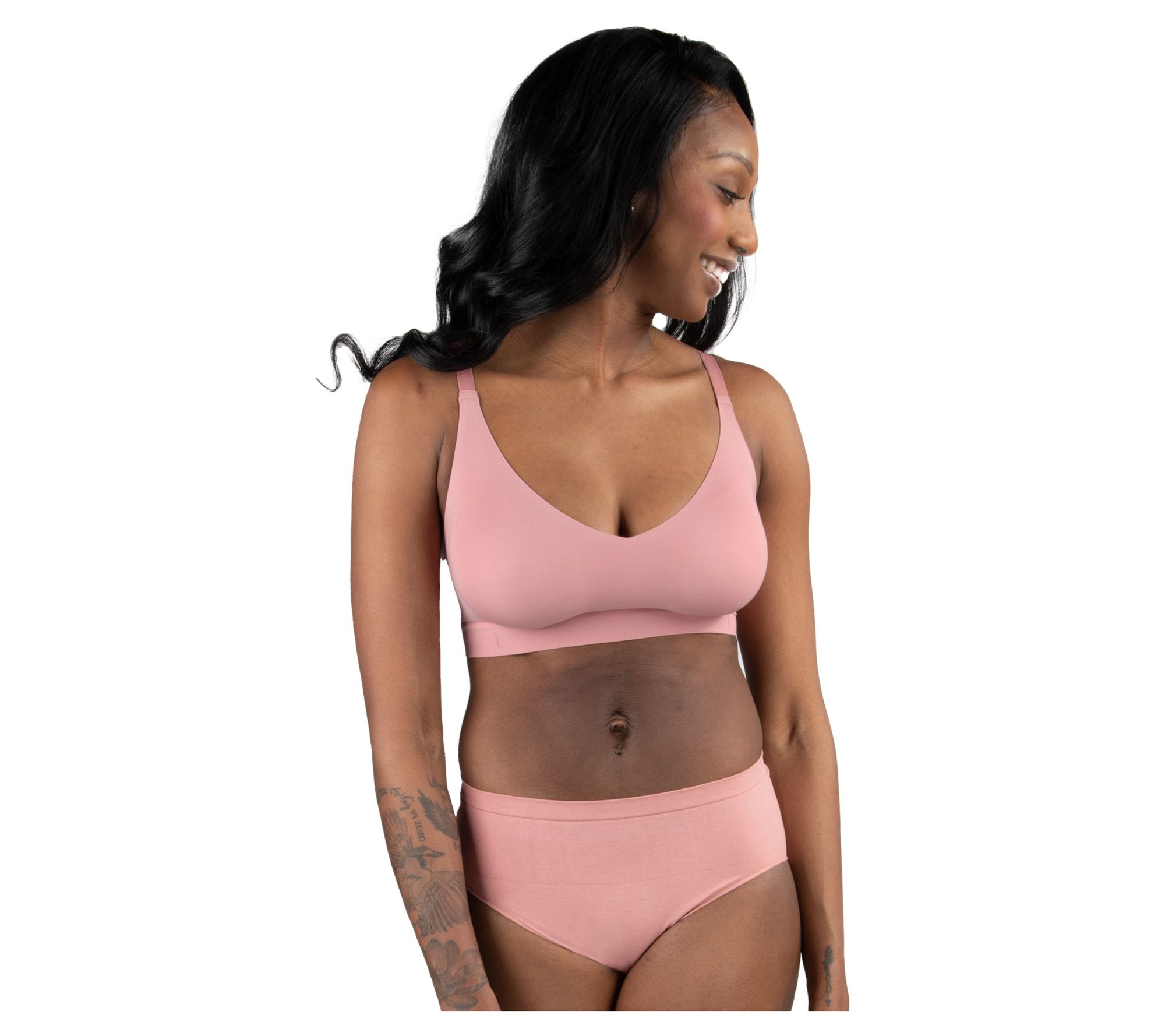 As Is All Worthy Unlined Underwire with Mesh Neckline Bra 