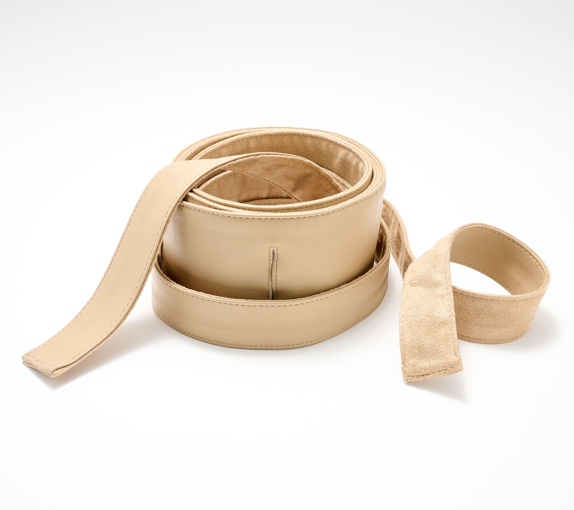 Women with Control Reversibles Faux Leather & Faux Suede Belt