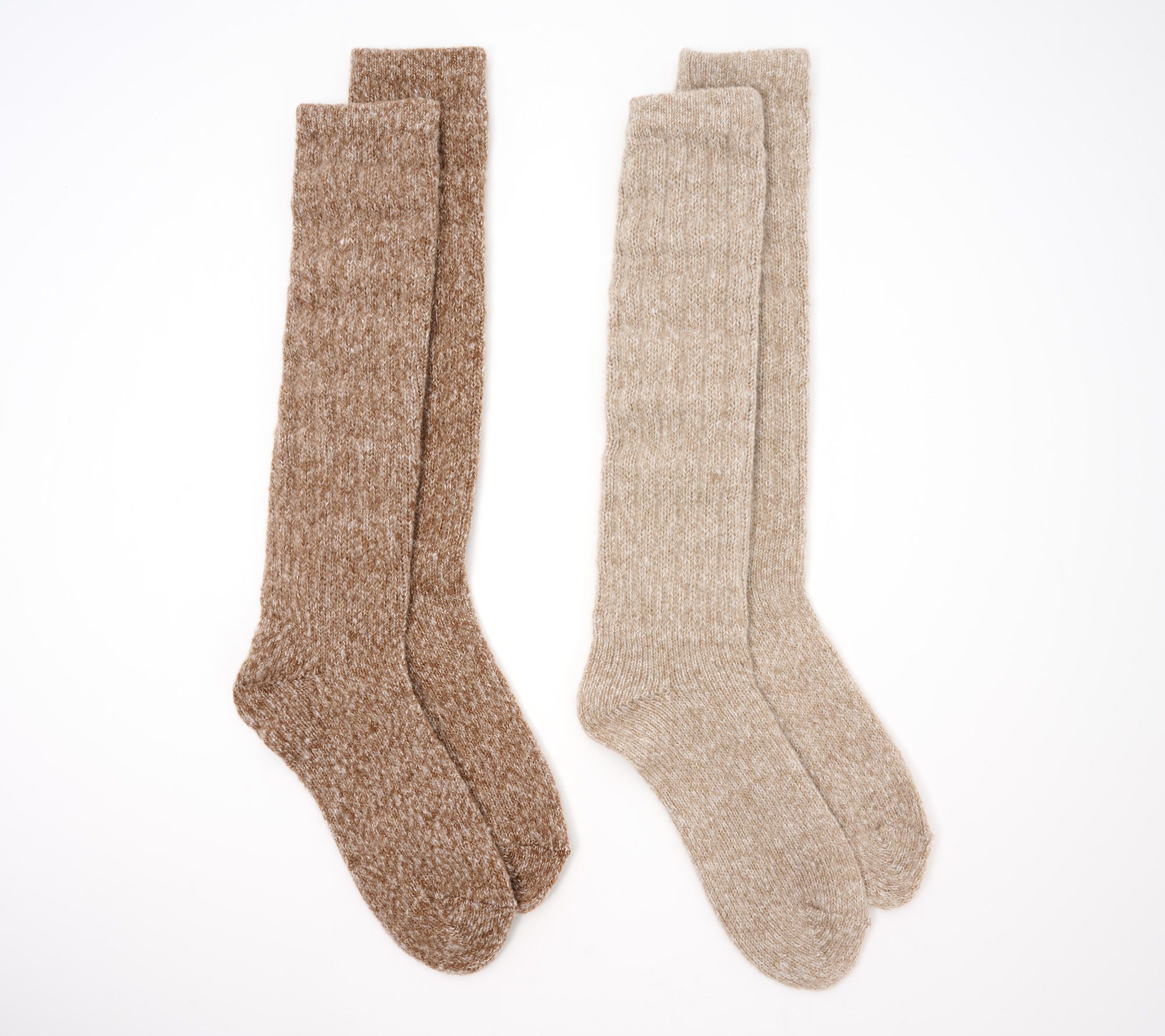 Cuddl Duds 2 Pack of Slouchy Crew Socks