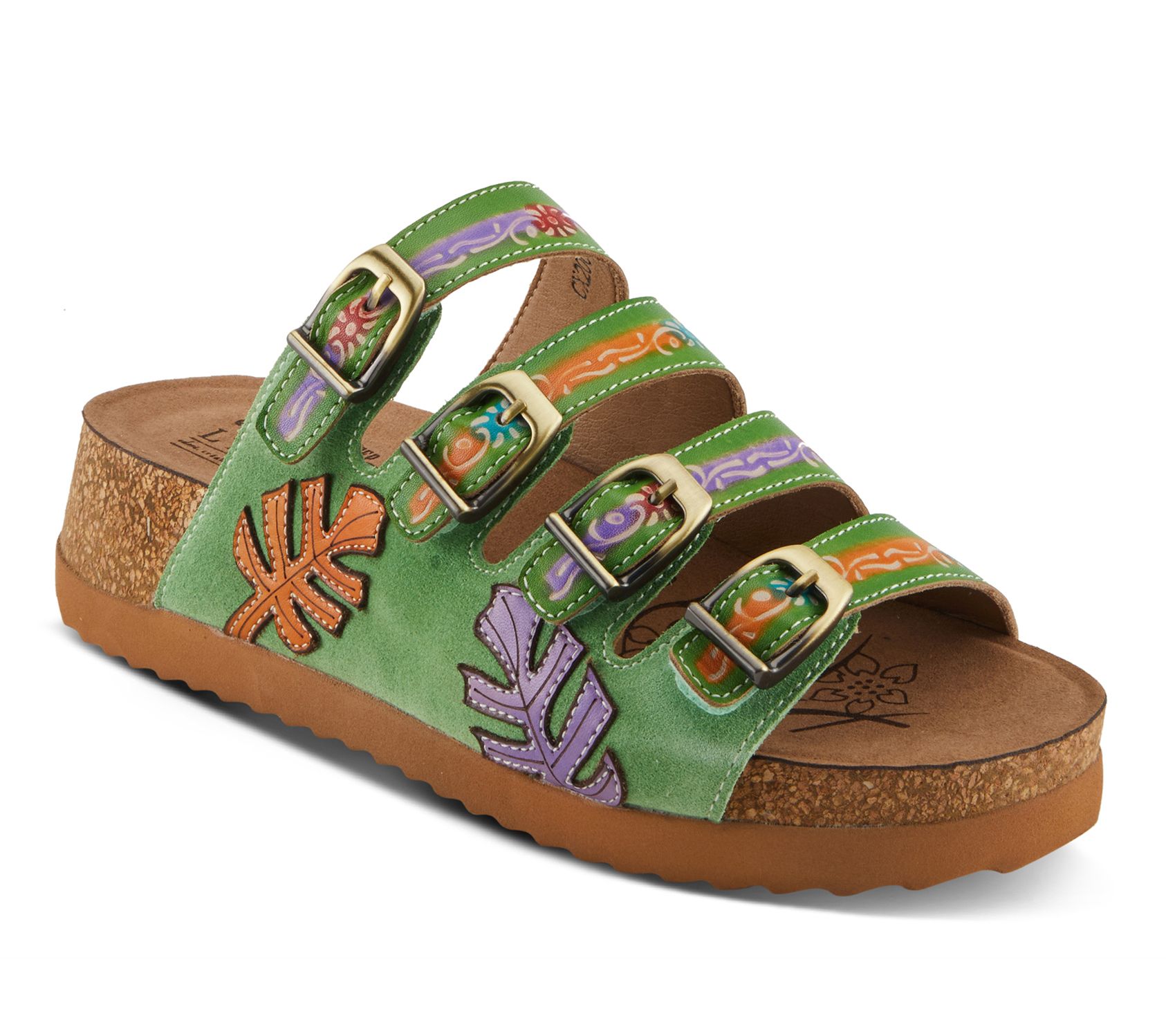L'Artiste by Spring Step Slip On Sandals - Toocool