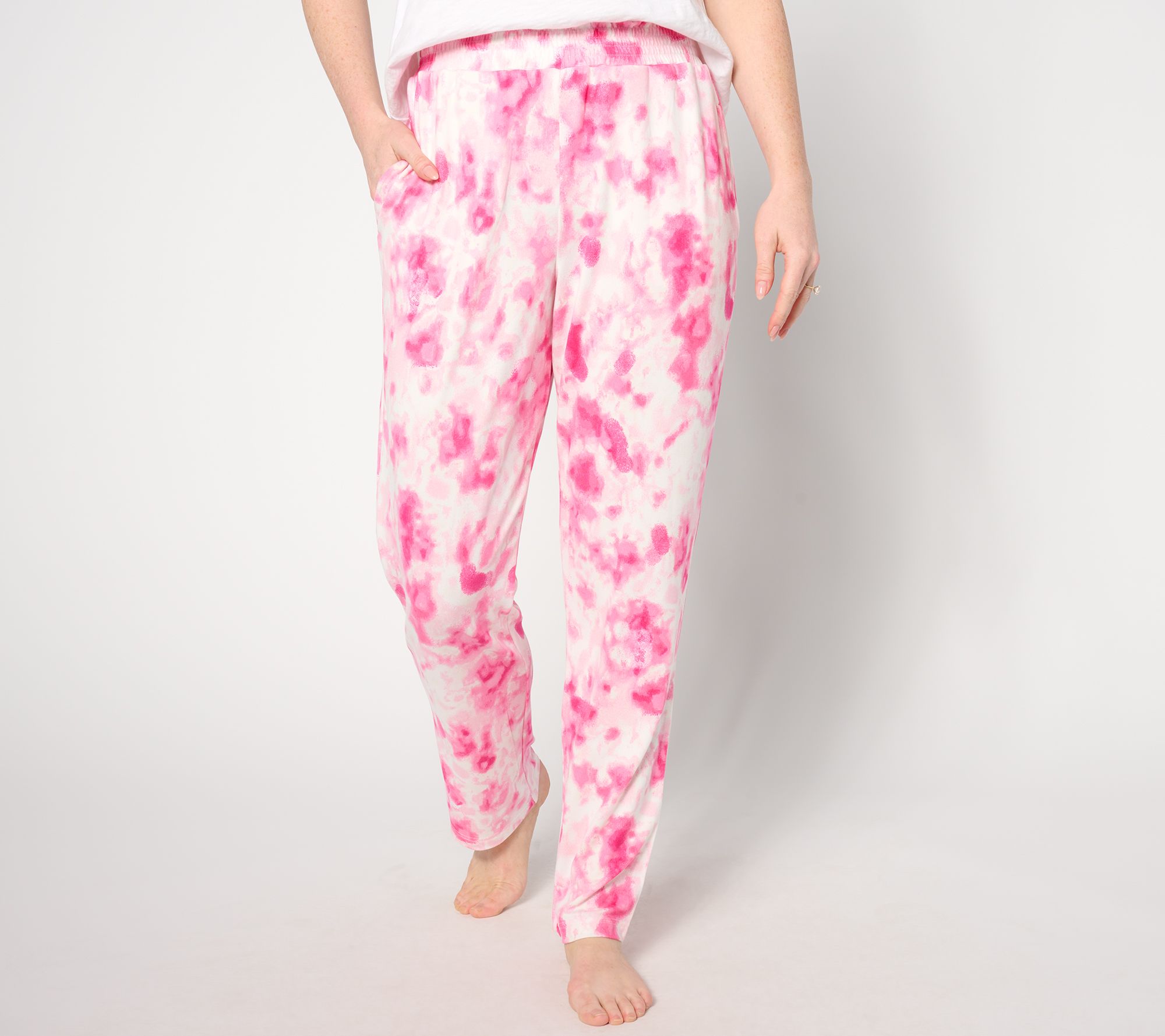 "As Is" Bumblebella by Jill Martin Jersey Paperbag Waist Pants