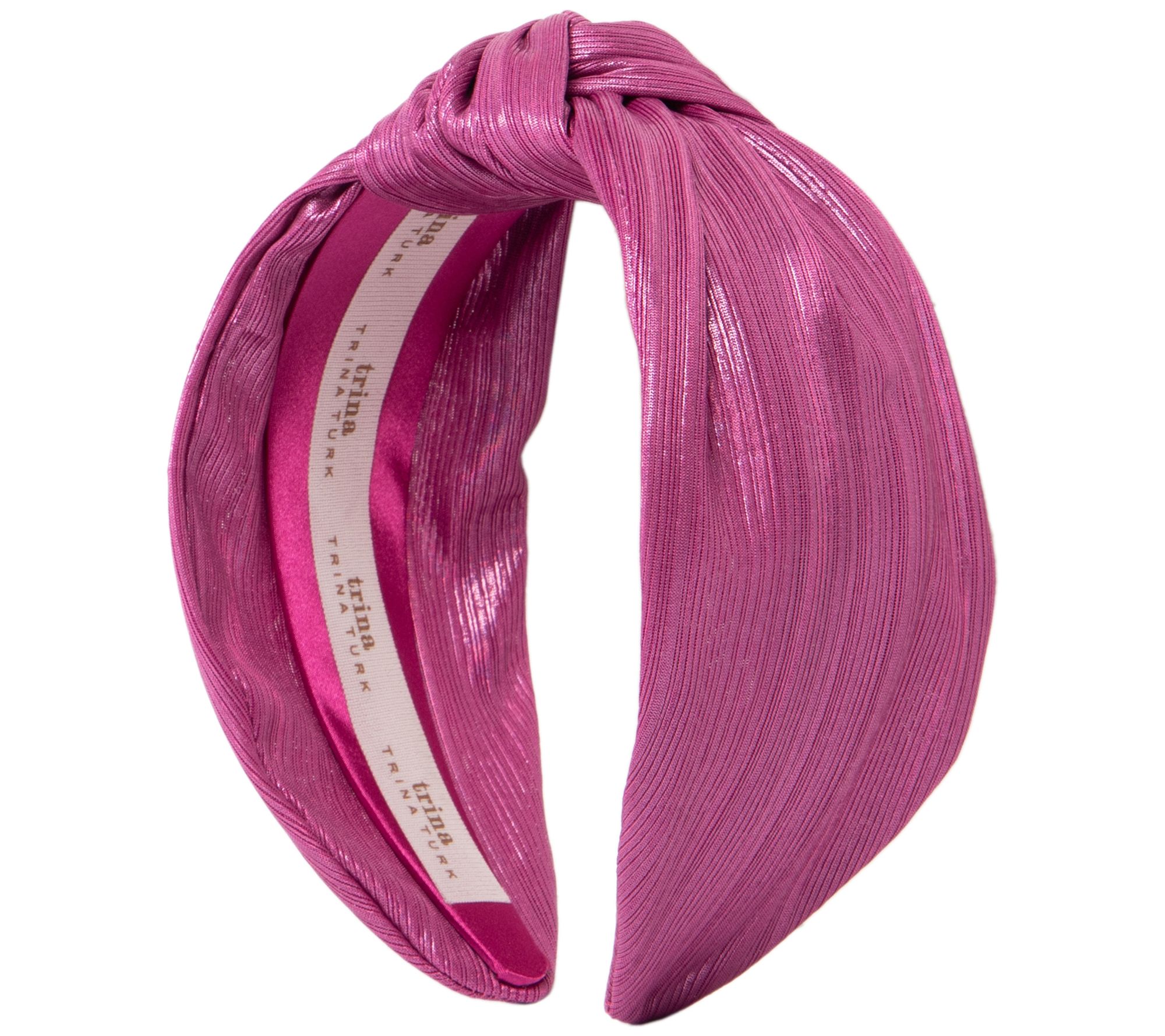 Trina by Trina Turk Satin Turban Headband