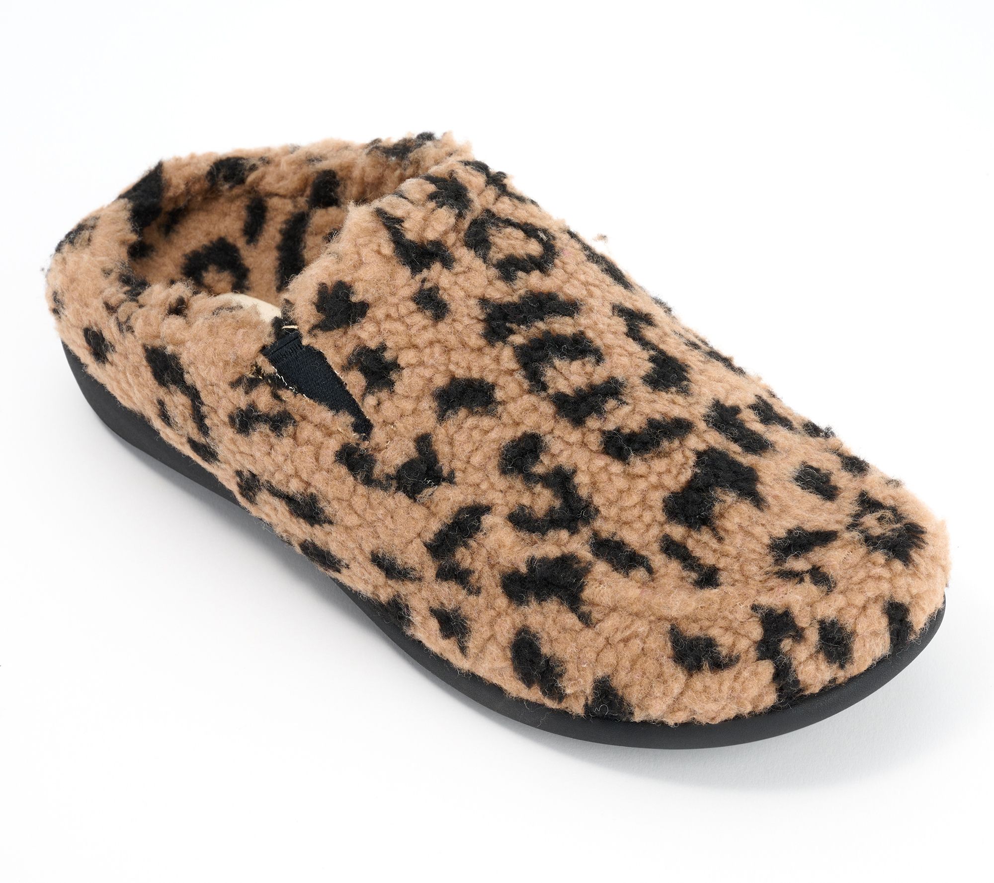 Revitalign Orthotic Memory Foam Cozy Mules Siesta Teddy