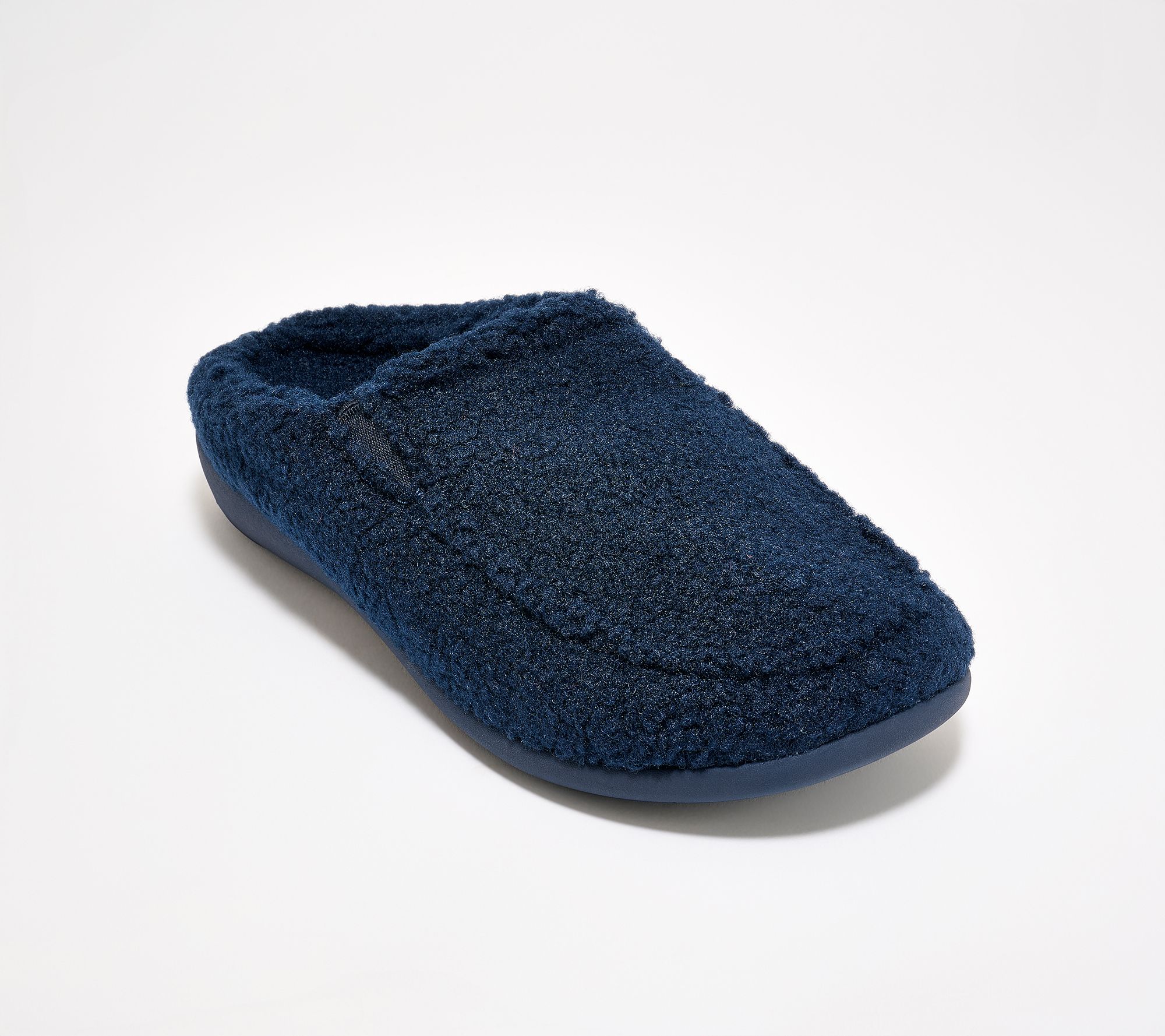 Revitalign Orthotic Memory Foam Cozy Mules Siesta Teddy