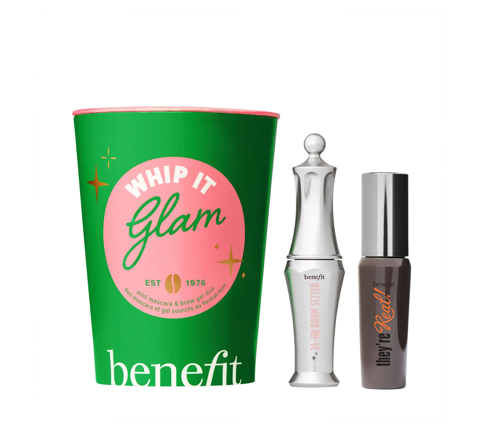 Benefit Cosmetics Whip It Glam Mini Mascara & B row Duo