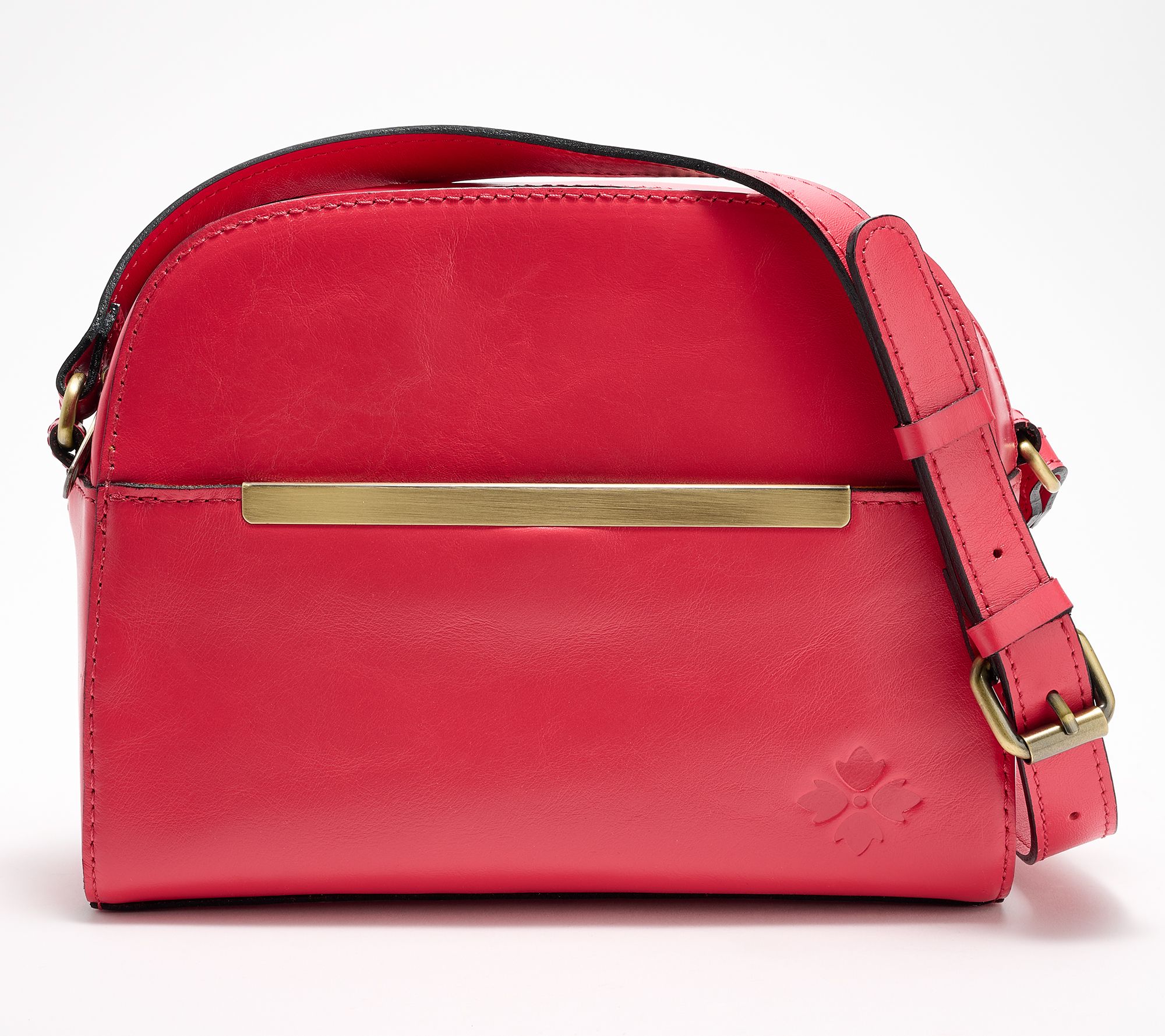 Patricia Nash Leather Artemis Dome Crossbody