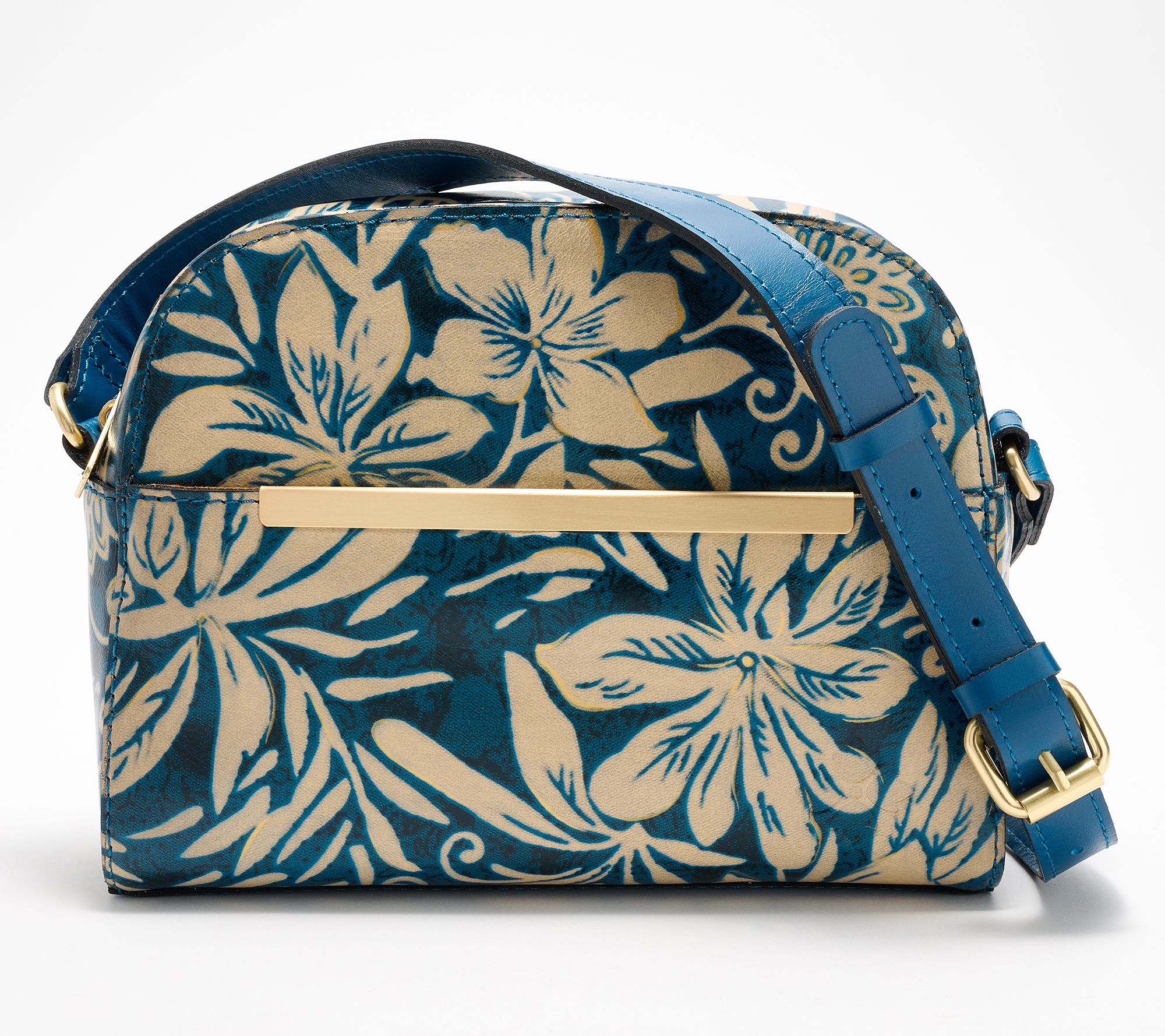 Patricia Nash Leather Artemis Dome Crossbody