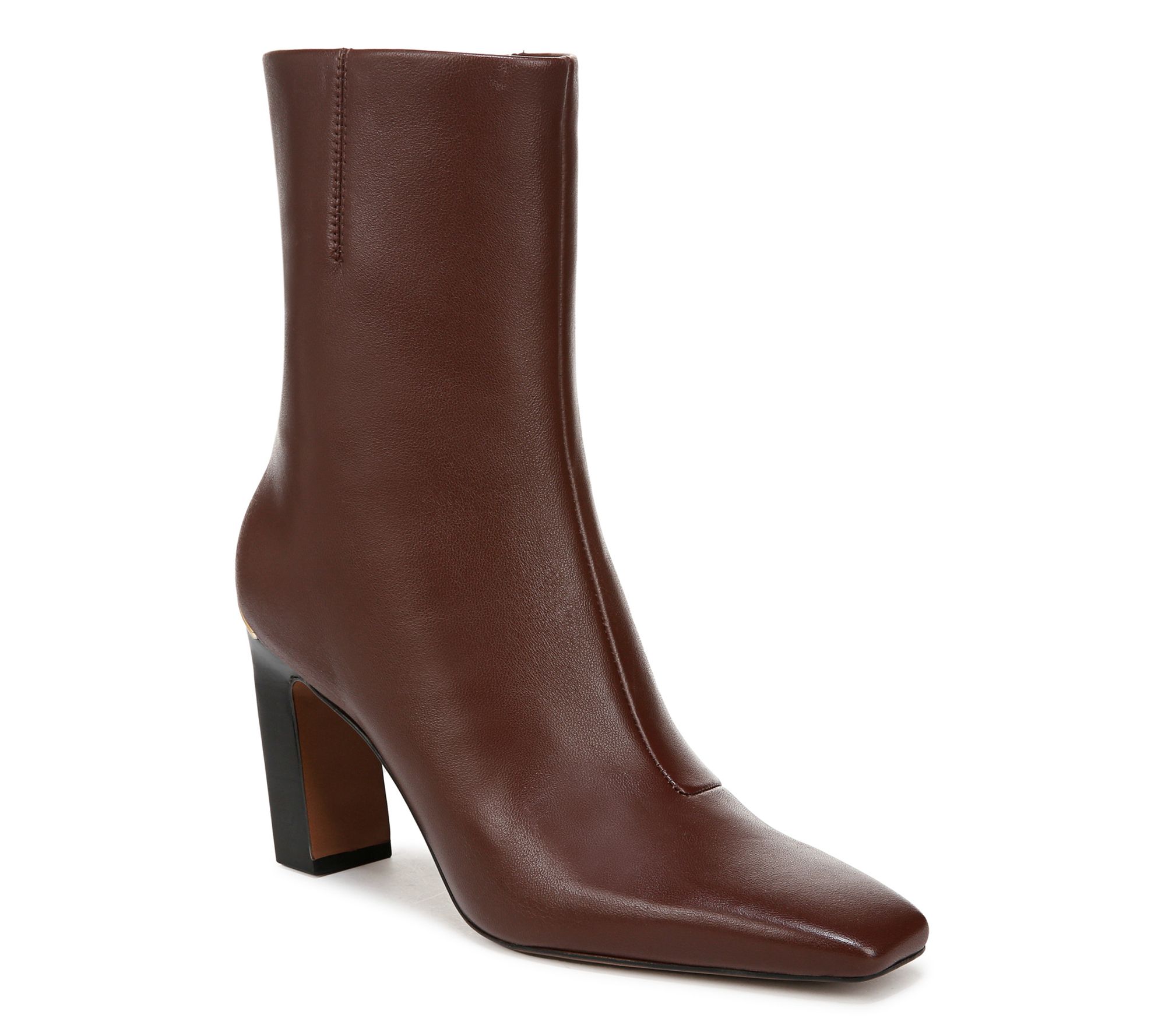 Franco Sarto Leather Dress Booties - Briar