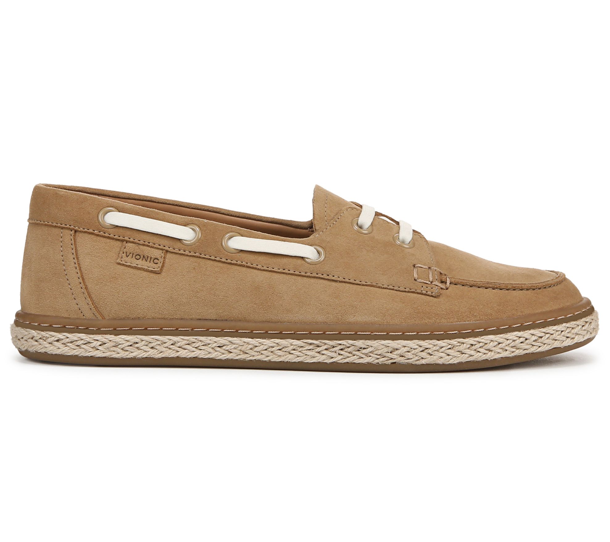 Vionic Leather or Suede Boat Shoe Loafers Bay