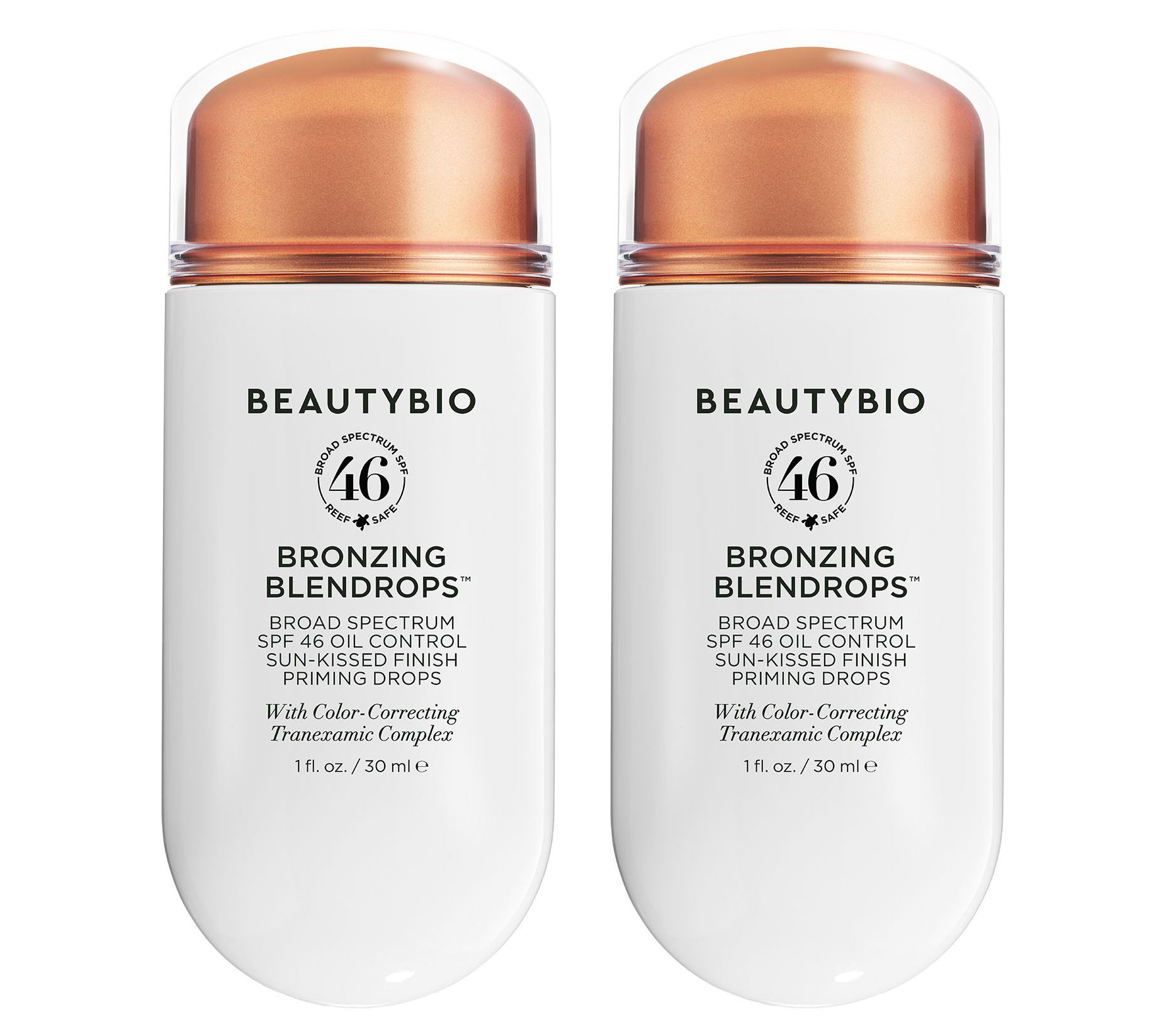 BeautyBio Blendrops SPF 46 Skin Primer Drops Duo