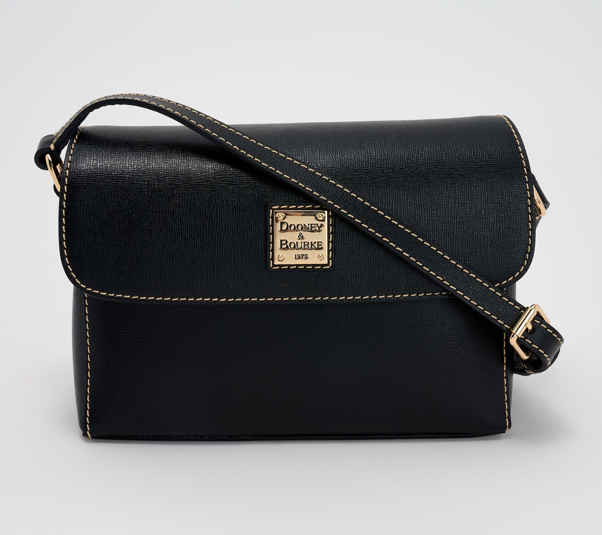 Dooney & Bourke Saffiano Leather Rena Flap Crossbody