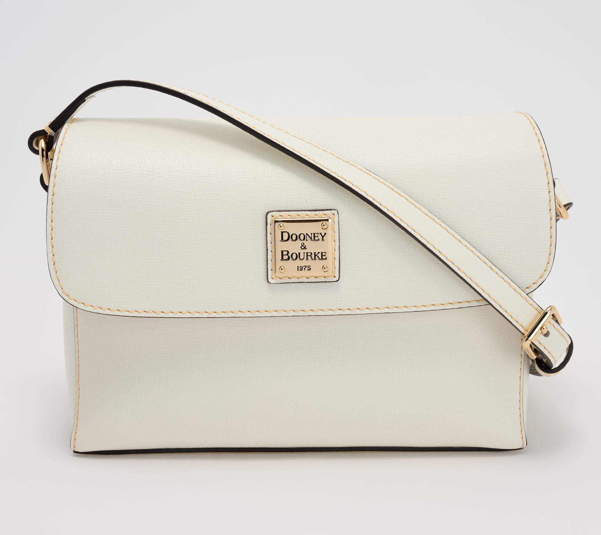 Dooney & Bourke Saffiano Leather Rena Flap Crossbody