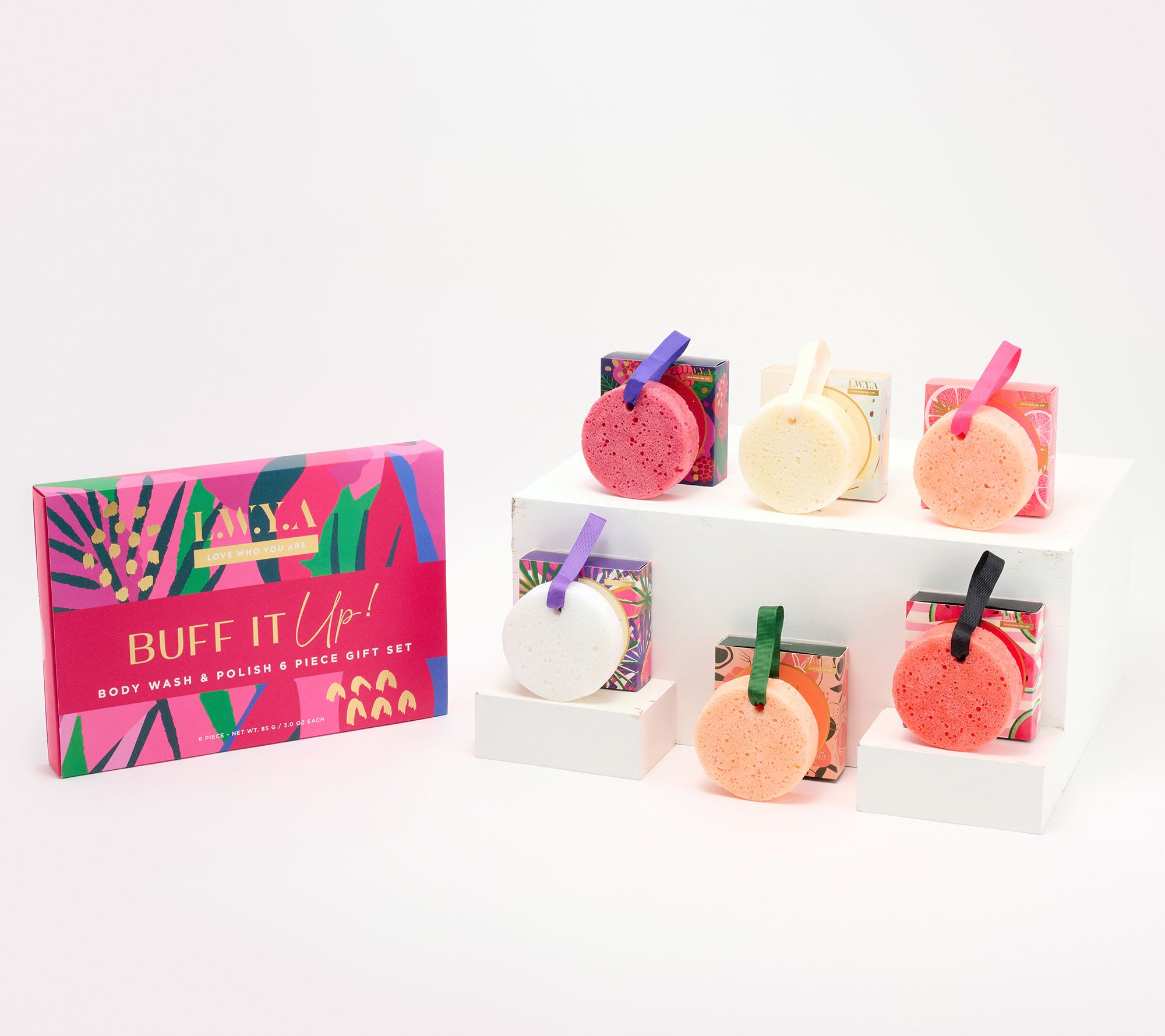 LWYA by Kim Gravel Body Wash & Polish 6pc Gift Set