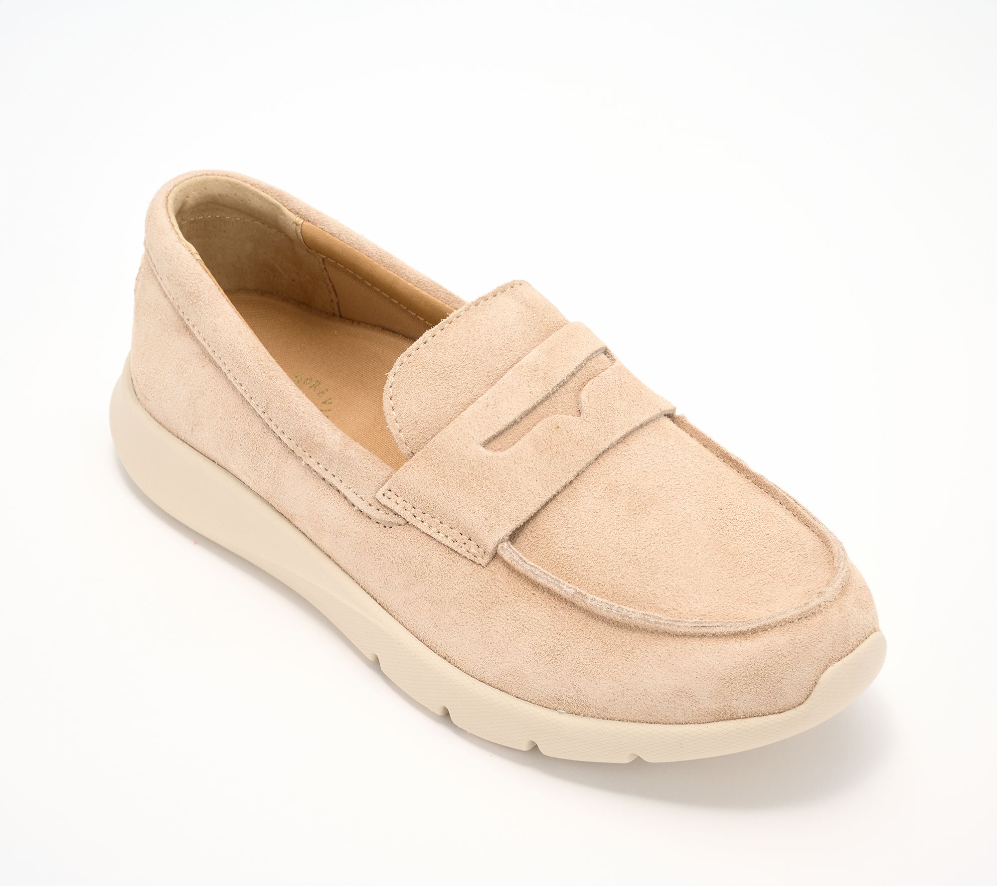 Revitalign Orthotic Suede Slip-Ons - Panorama