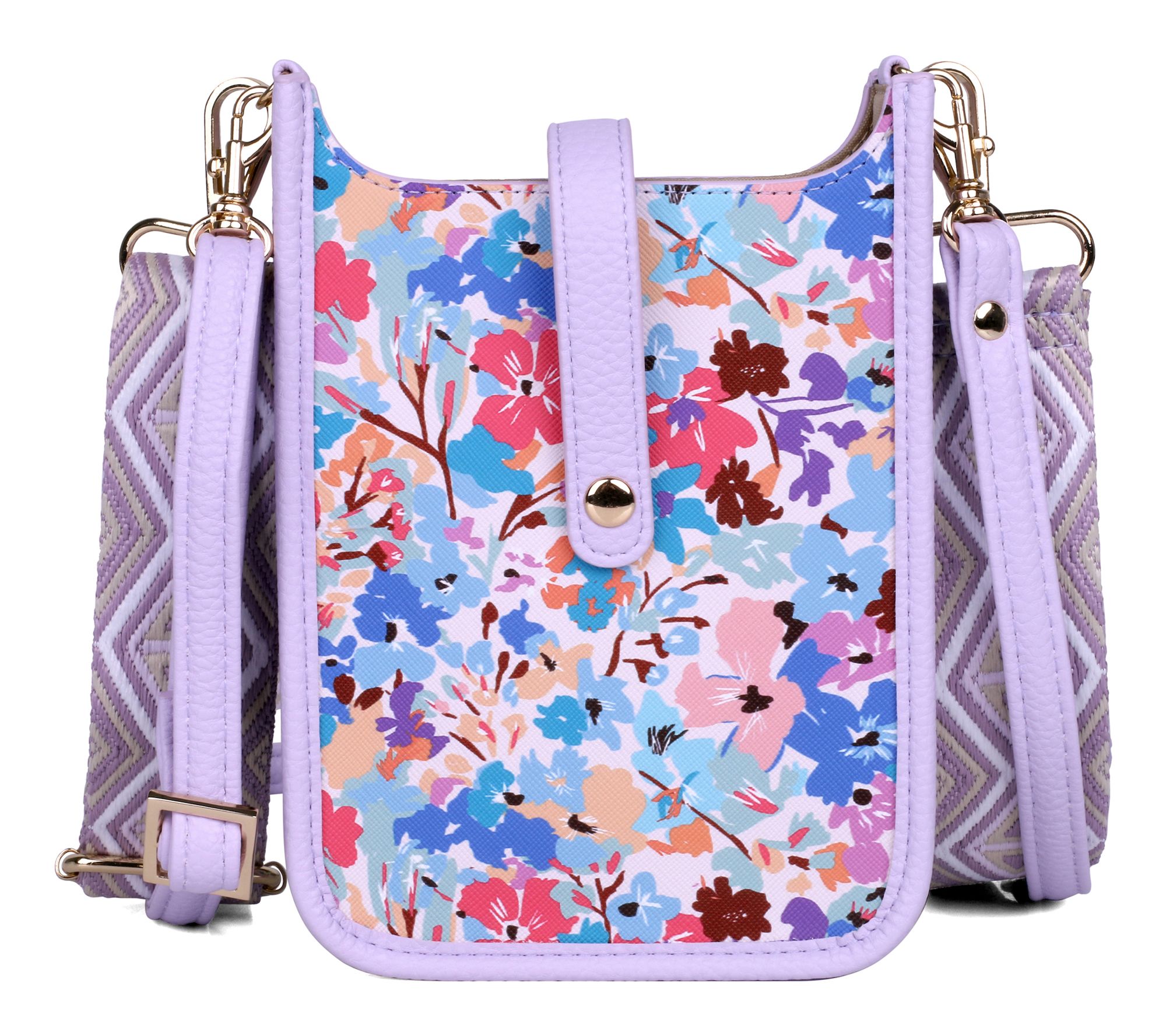 Julia Buxton Vegan Leather Guitar Strap Phone RFID Crossbody