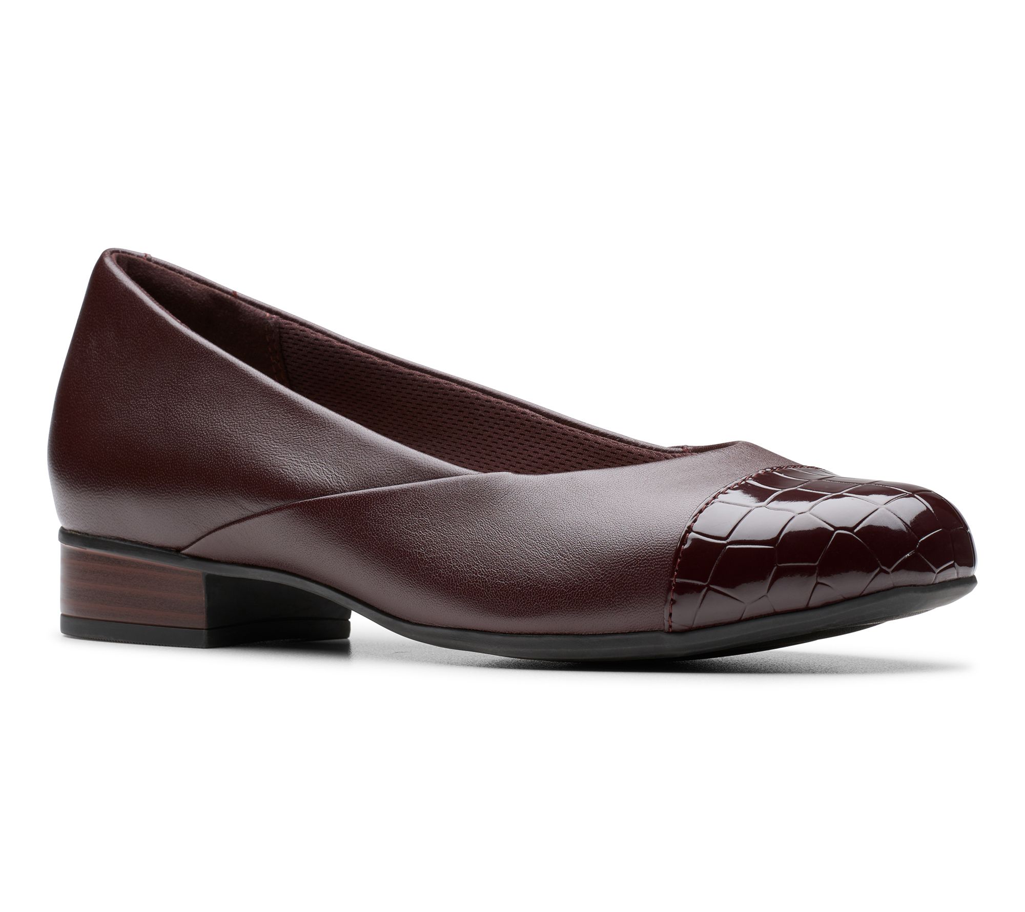 Clarks Collection Leather Flats - Juliet Rise