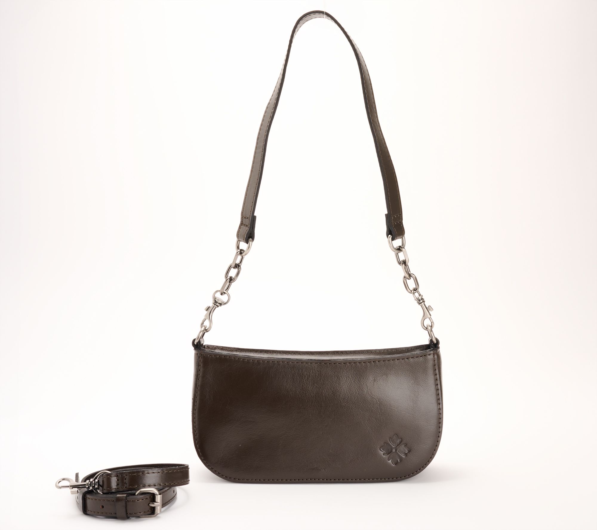 Patricia Nash Sassi Leather Convertible Shoulder Bag
