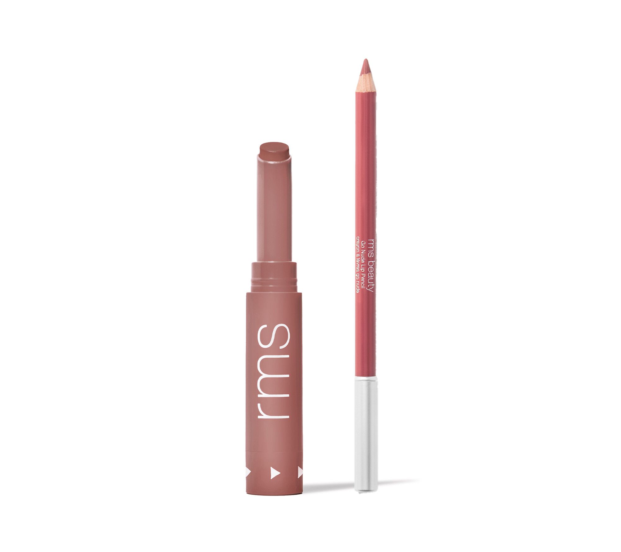 RMS Beauty Legendary Serum Lipstick & Go Nude Lip Pencil Lip Set