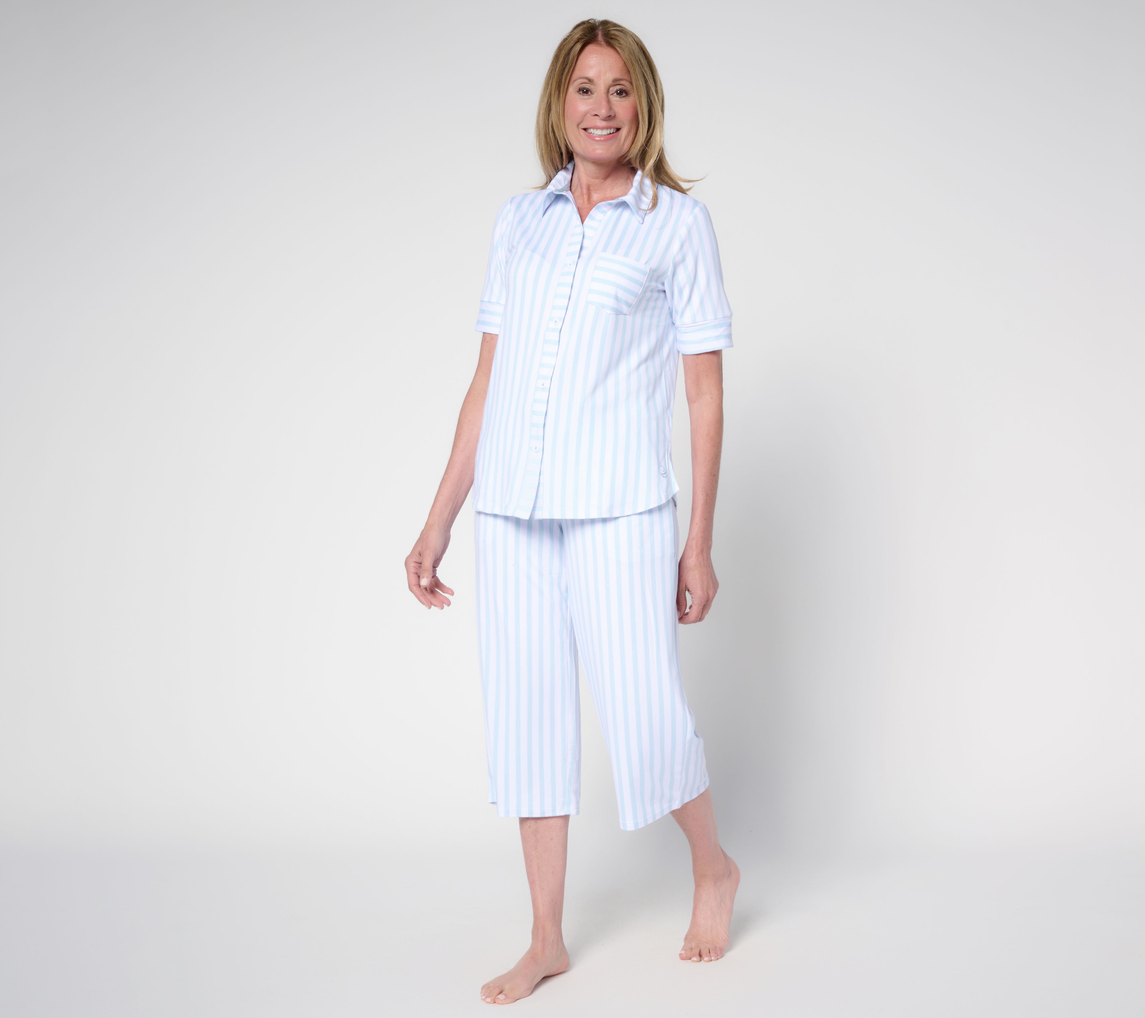"As Is" Cuddl Duds Smart Comfort Pajama Set