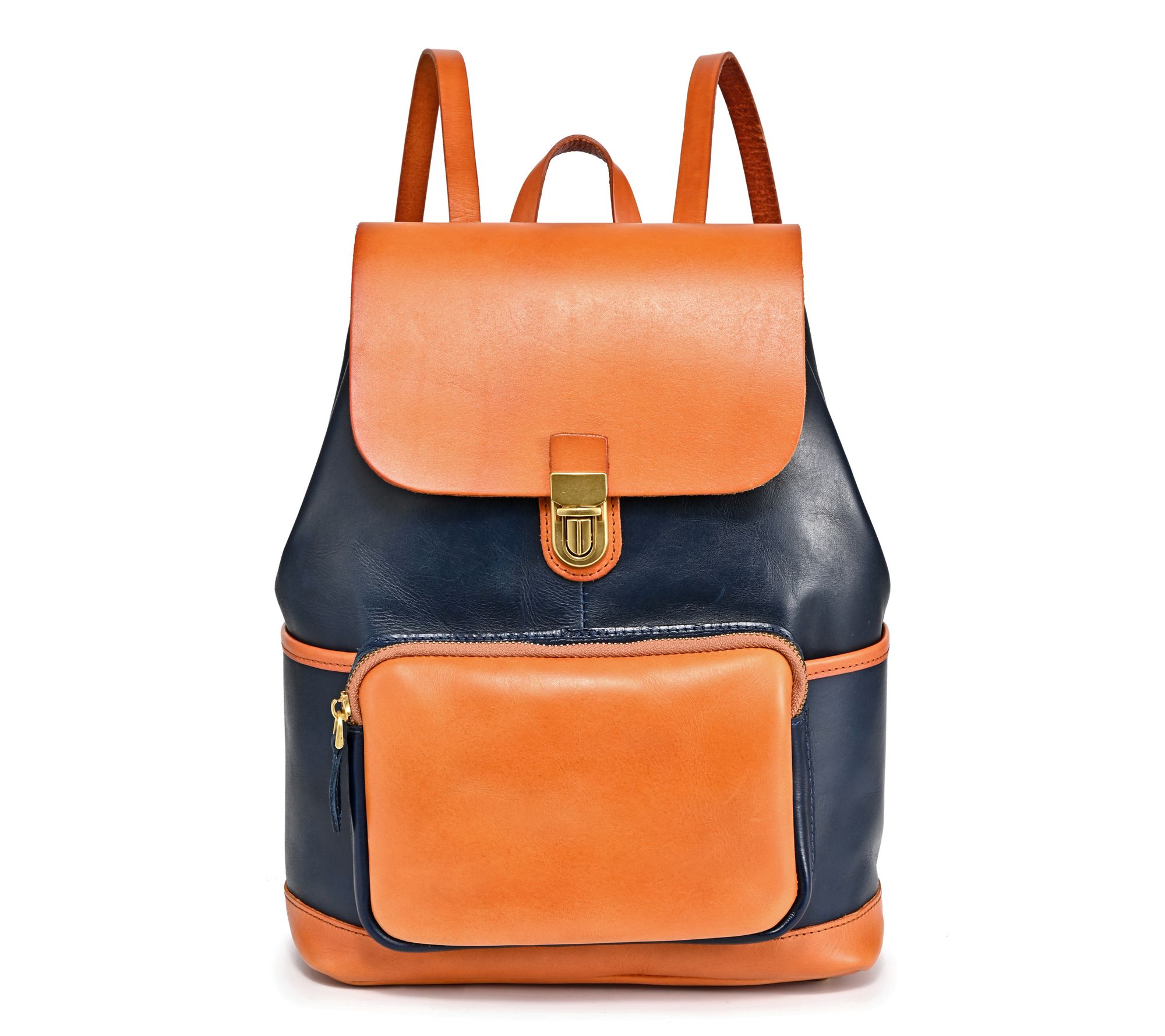 Old Trend Out West Leather Backpack - QVC.com