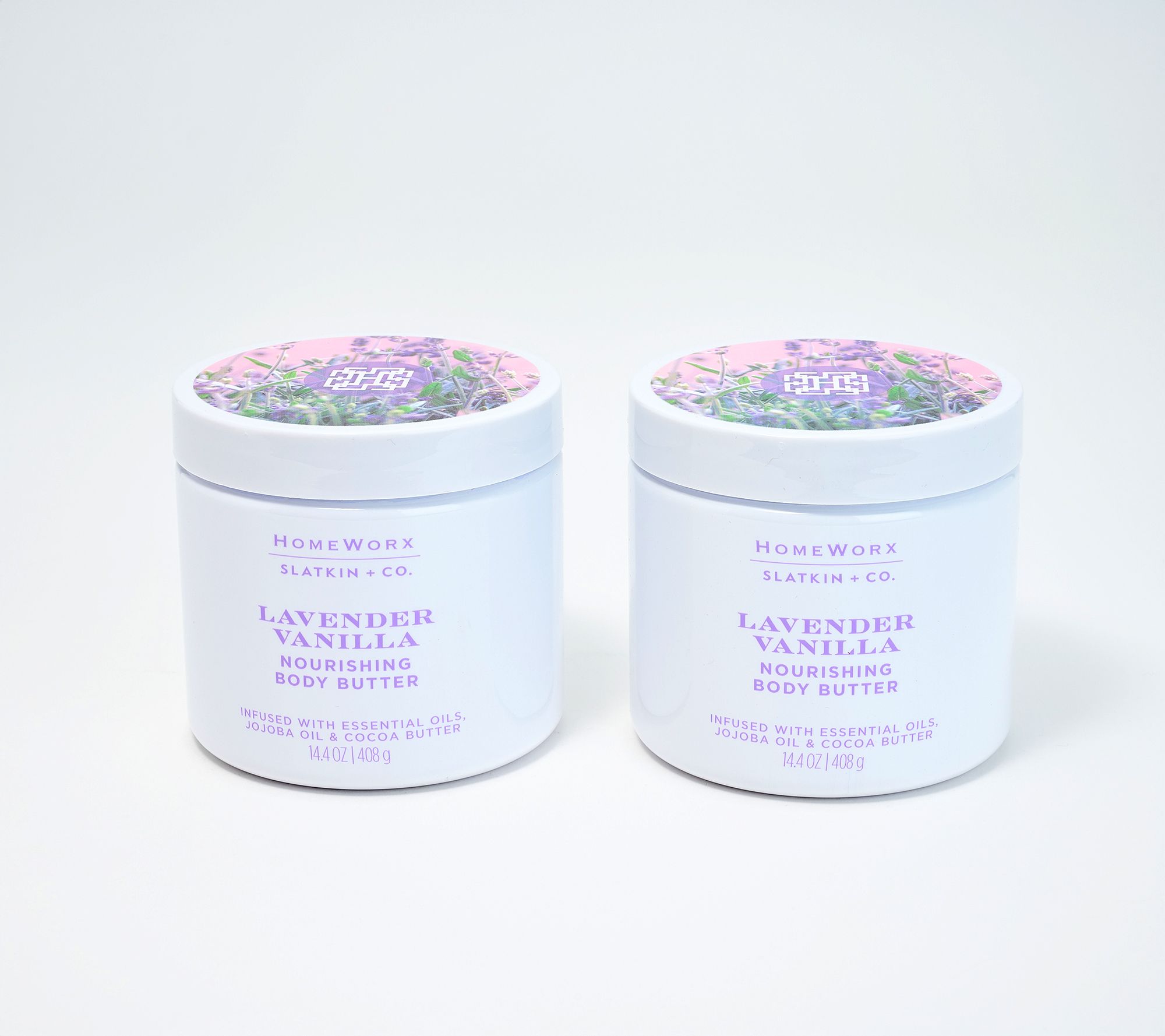  Homeworx by Slatkin + Co. Spring Getaway 14.4 oz Body Butter Duo