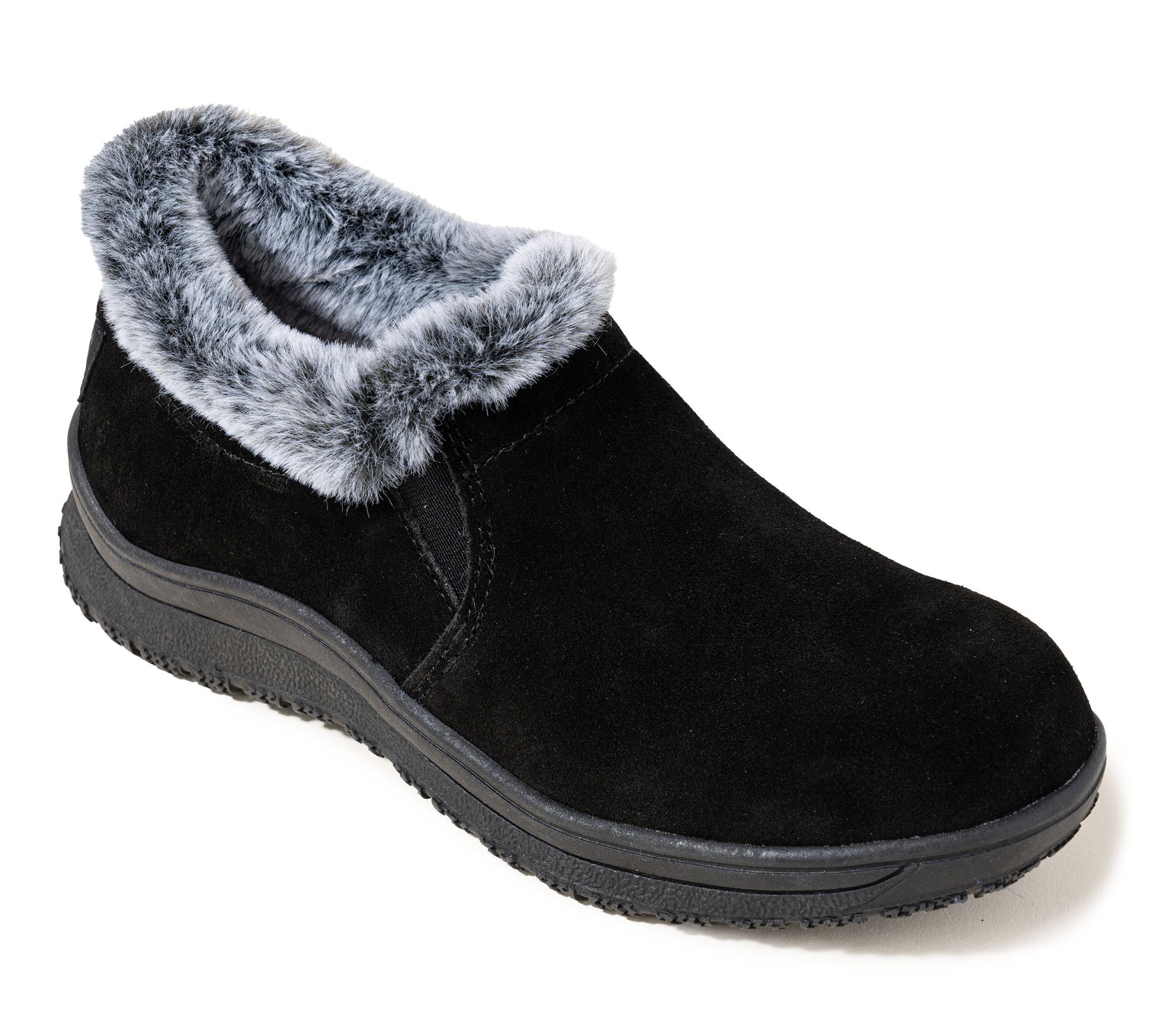 Minnetonka Women's Eagan Twin Gore Suede AnkleBoots