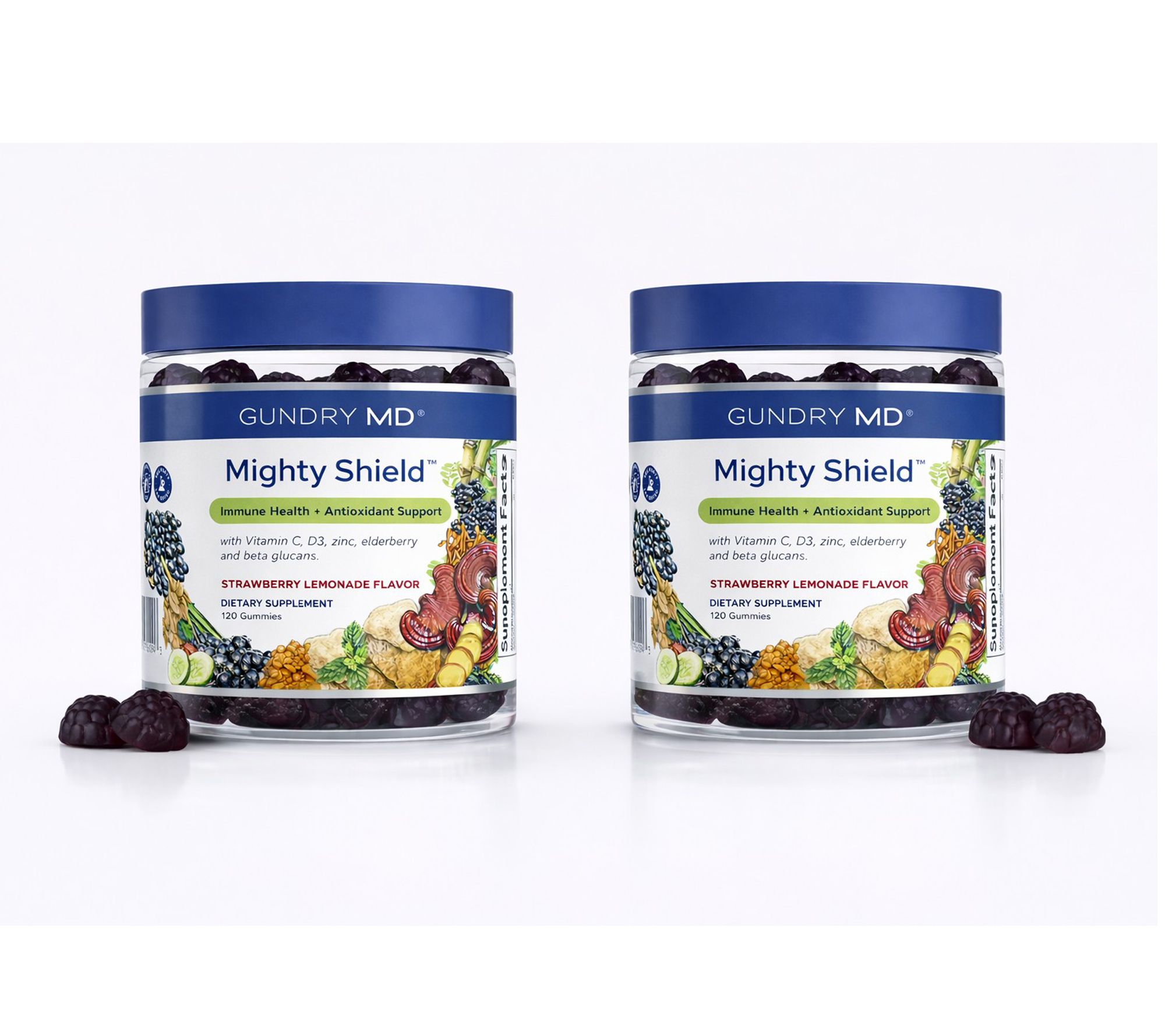 Gundry MD Mighty Shield Immunity Gummy 120 DOS