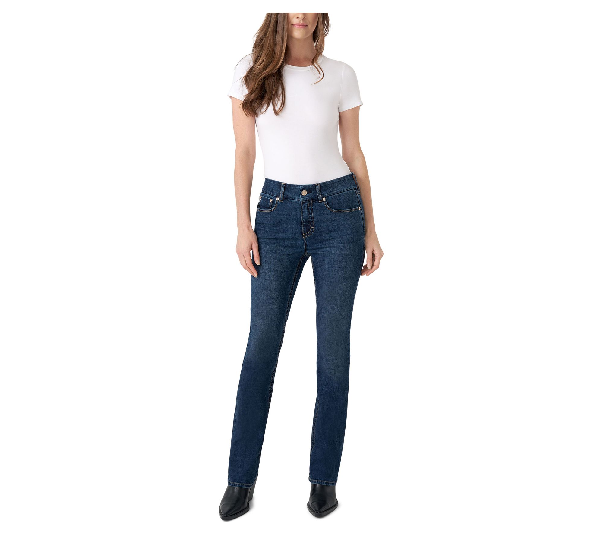 Seven7 Fit Solution Tummyless Boot Leg Jean