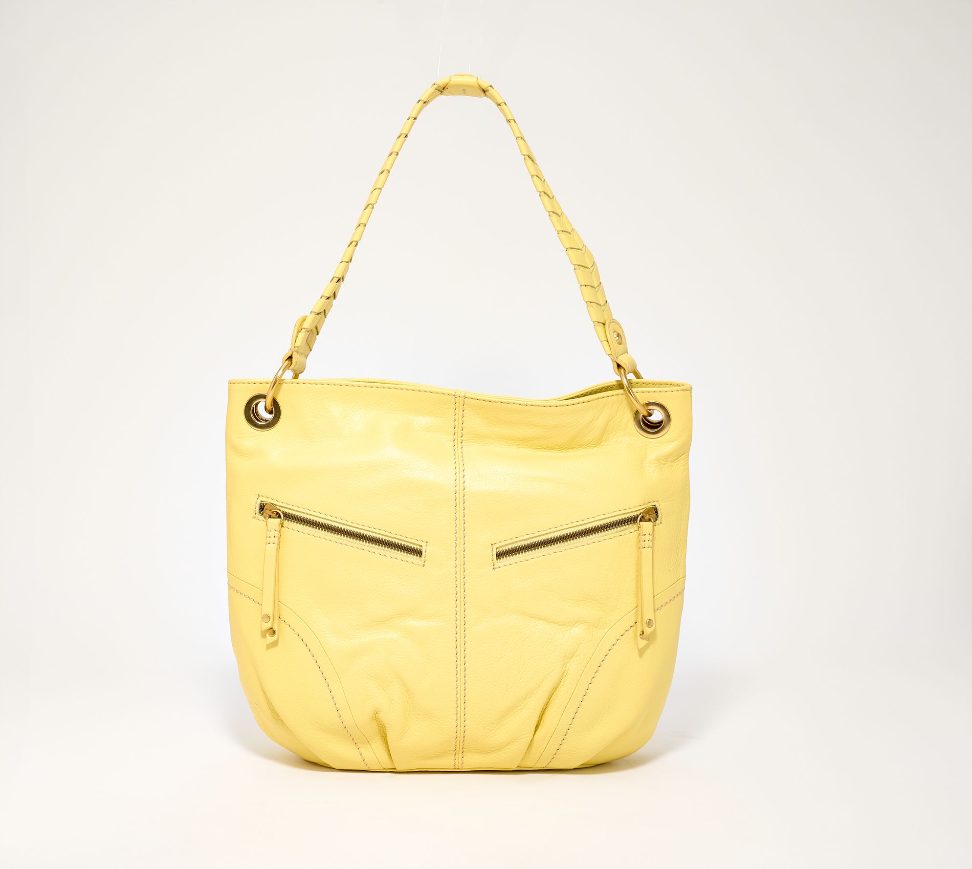 American Leather Co. Camden Leather Bucket Hobo