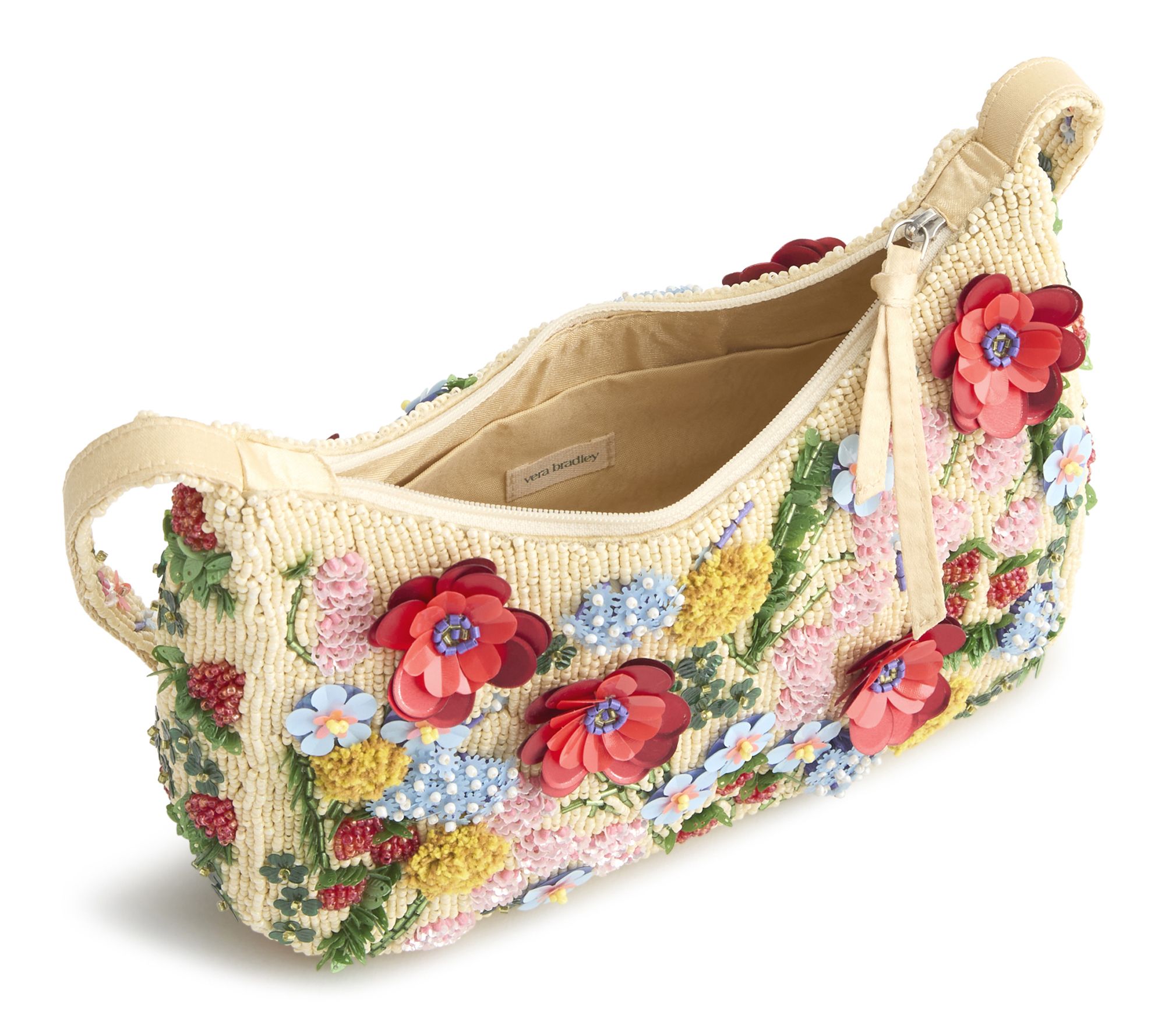 Vera Bradley Mini Roxbury Crescent Shoulder Bag - QVC.com