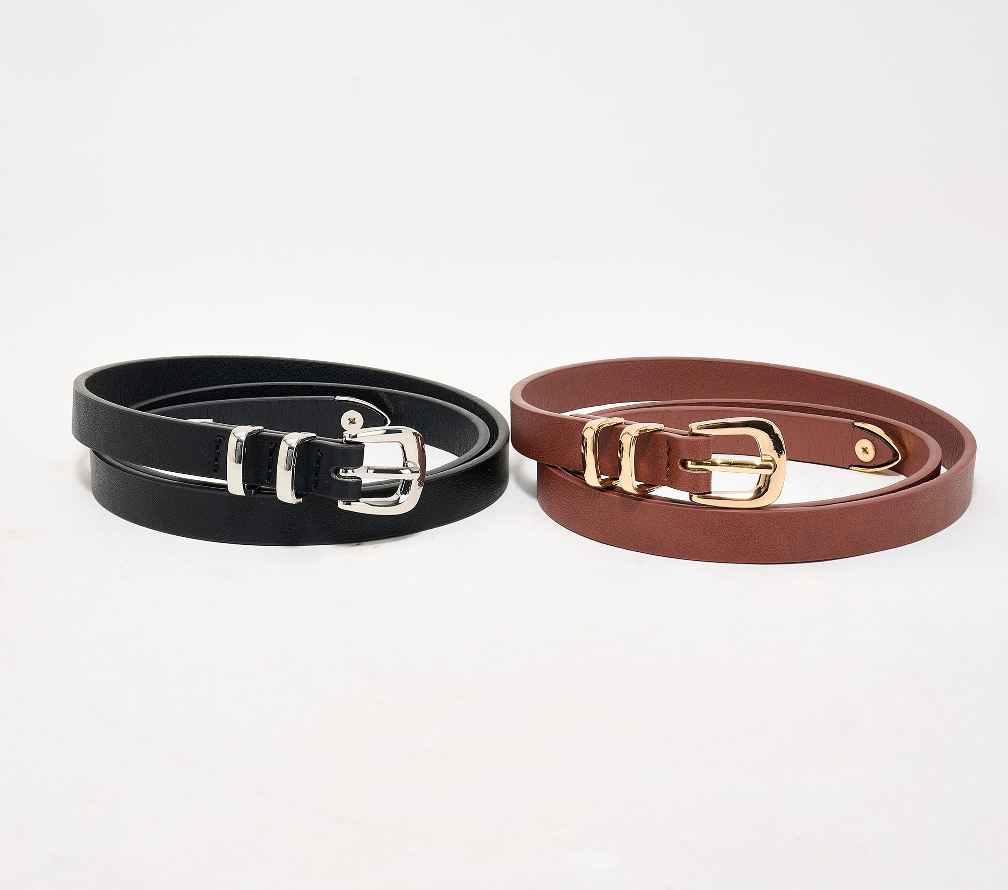 4332 Womens Brown Leather Belt- Fashionable & Stylish Belt For Women\'s Buy Thick Womens Belt For Jeans 4.0 Cm Brown Real Leather main image 2