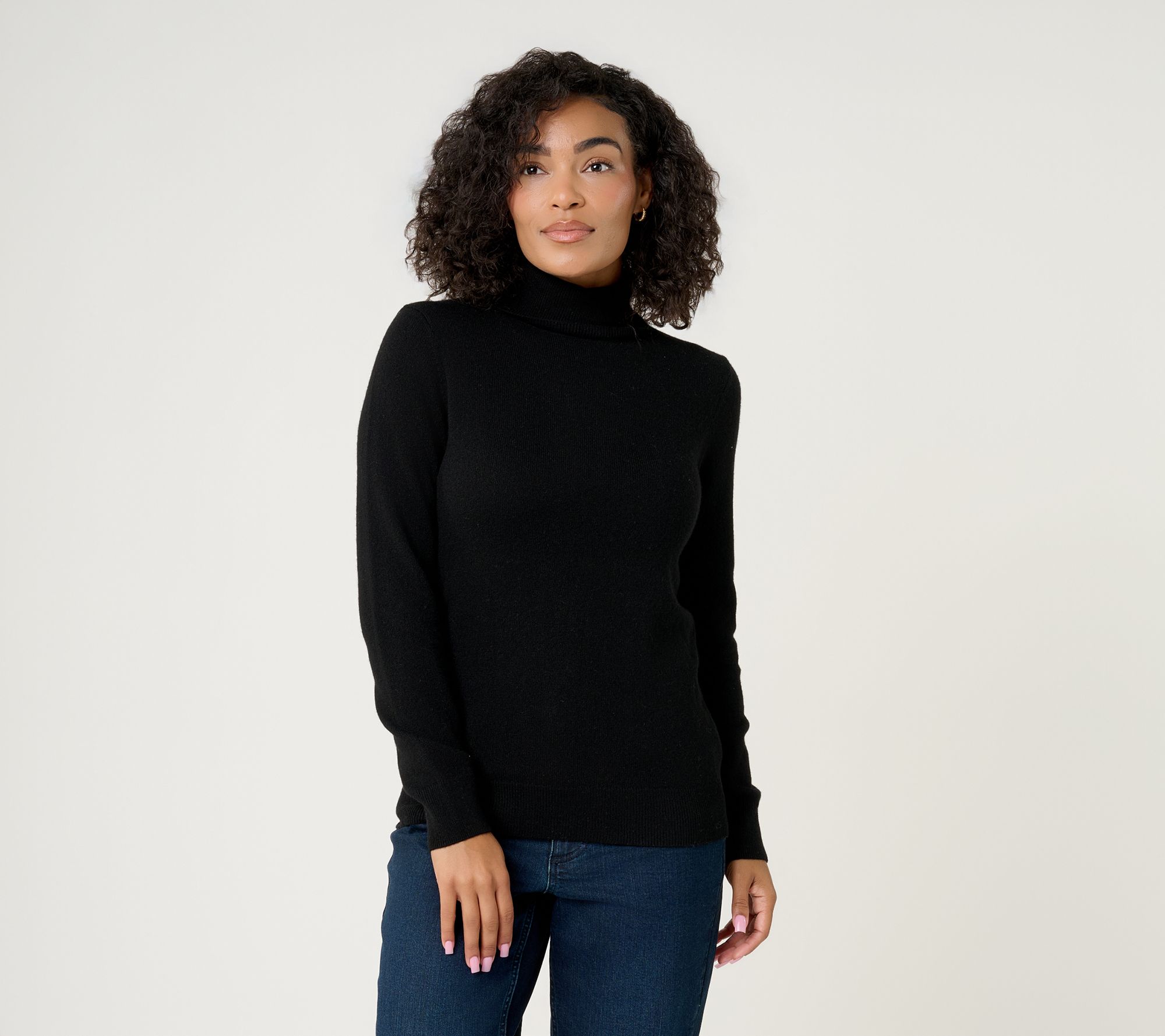 Studio Park 100% Cashmere Turtleneck Sweater