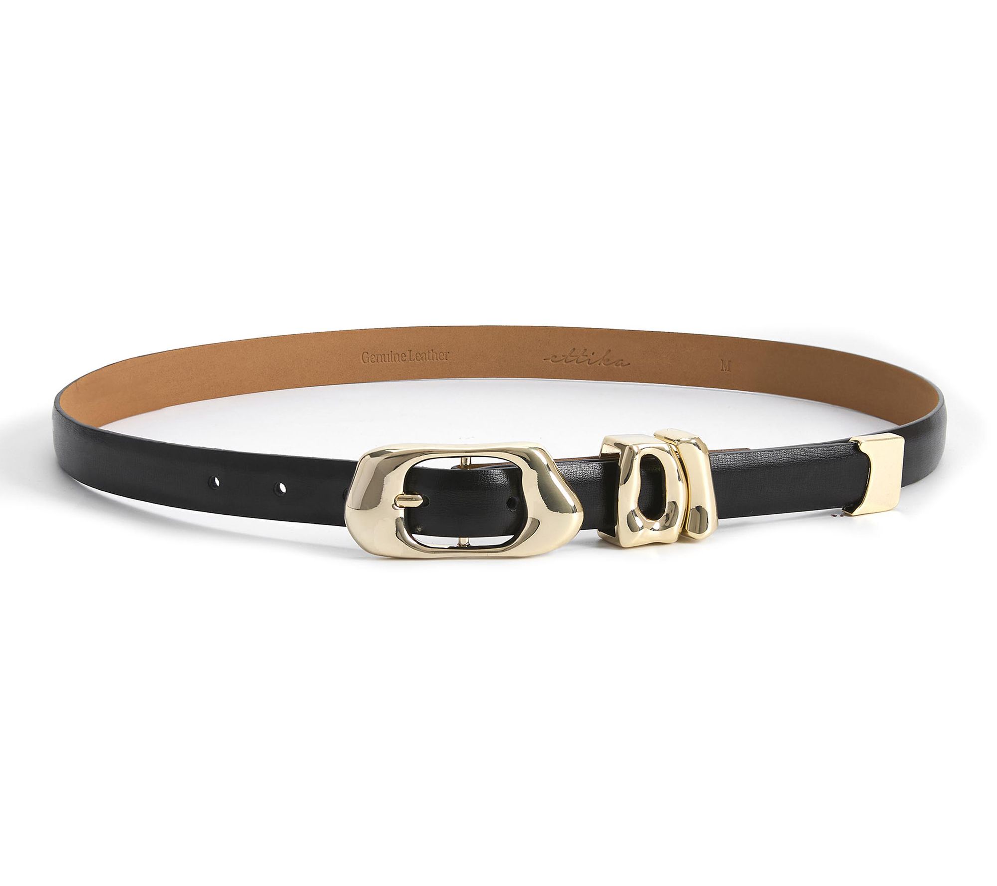 Ettika Women's Molten Metal Belt