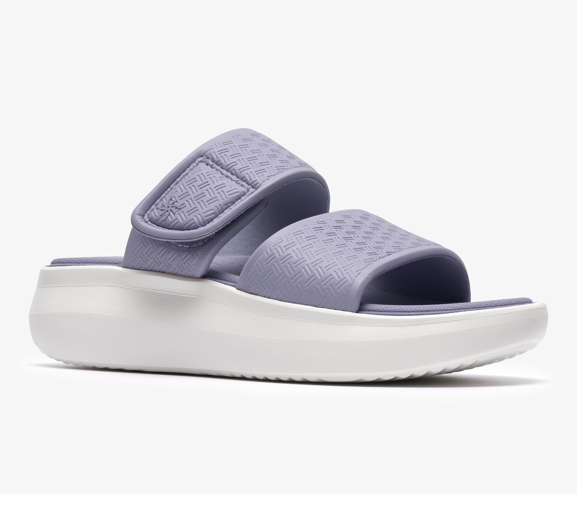 "As Is" Clarks Cloudsteppers Adjustable Slide Sandals - Solevana Star