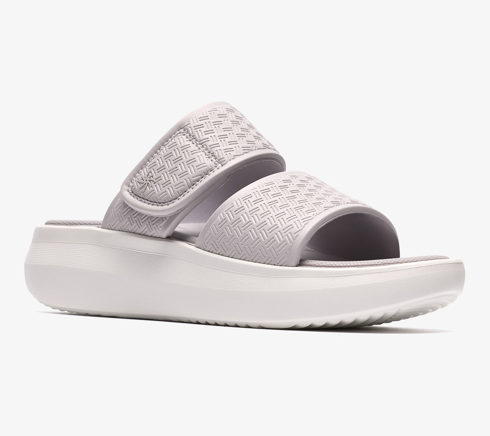 "As Is" Clarks Cloudsteppers Adjustable Slide Sandals - Solevana Star
