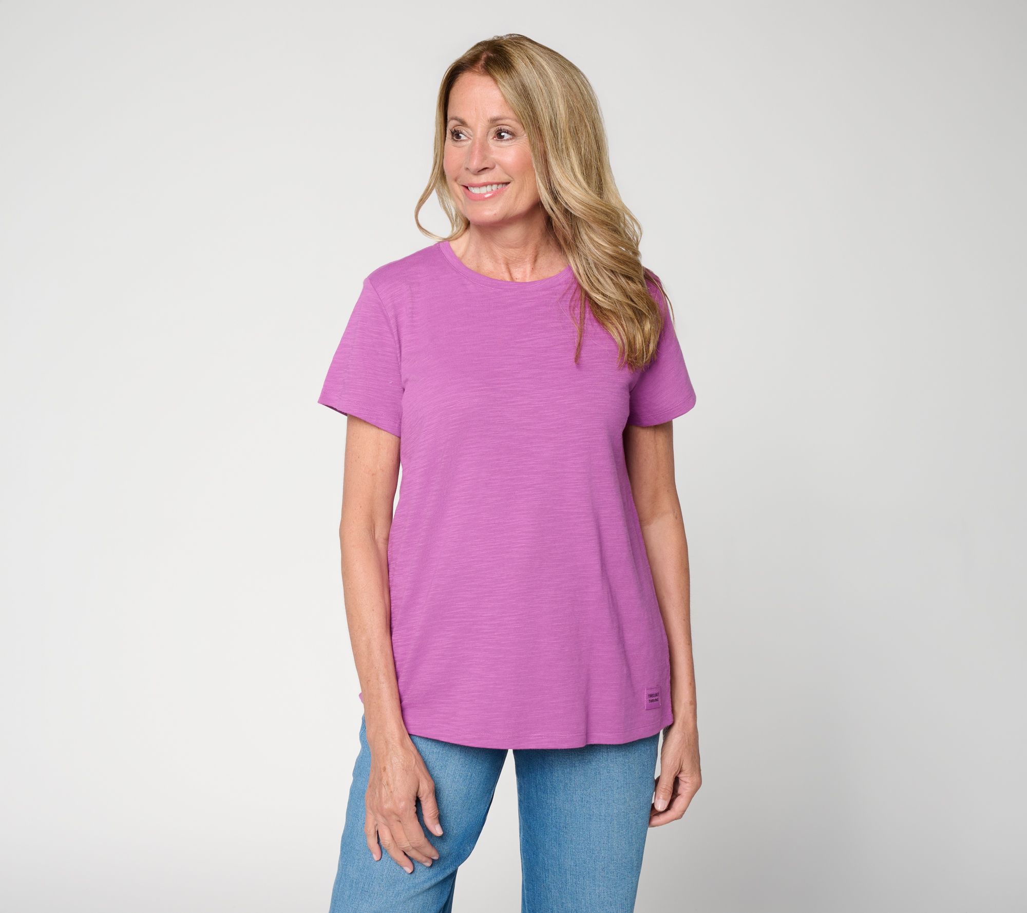 "As Is" Studio Park x Mary DeAngelis Short Sleeve Crew Neck Tee