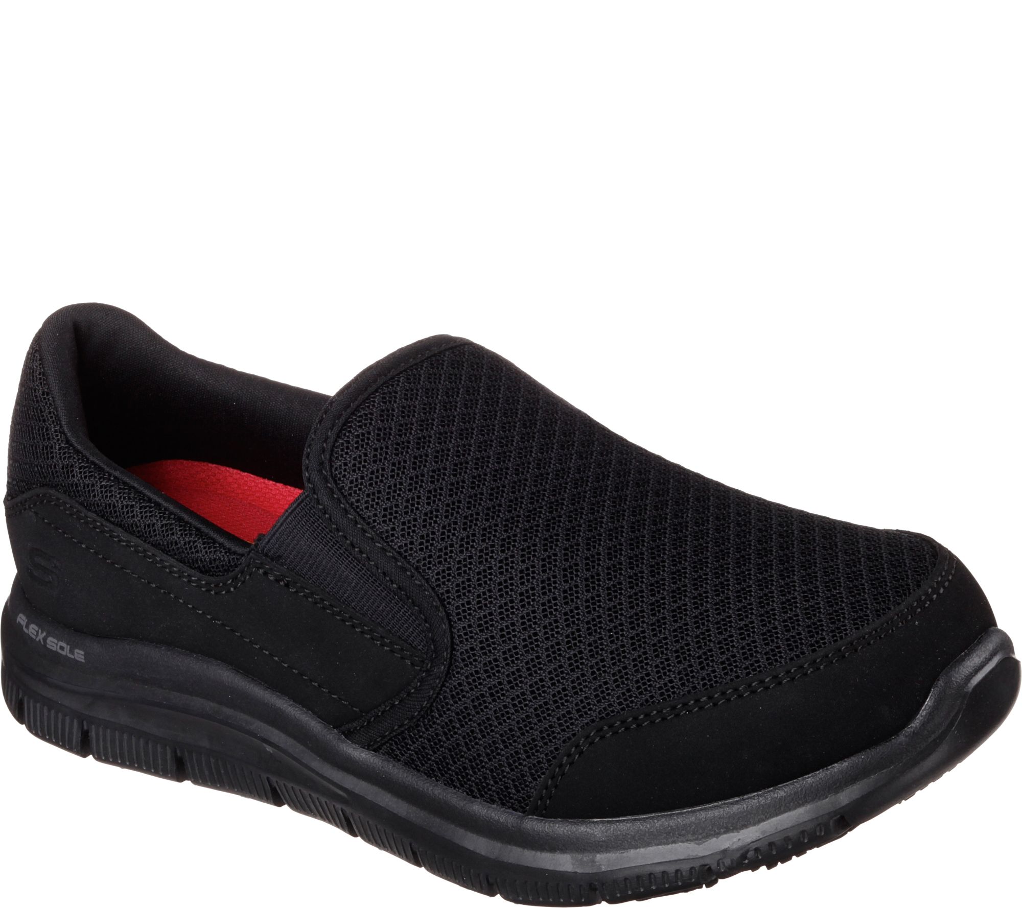 Skechers Work Relaxed Fit Slip-on Sneakers - Cozard — QVC.com