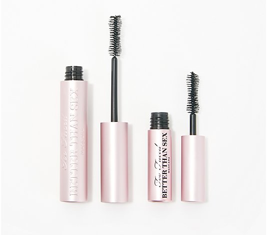 Too Faced Better Than Sex Full-Size Mascara & Travel-Size