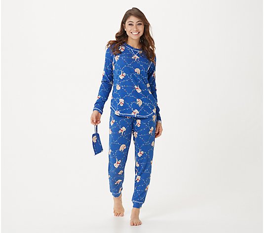 Ladies Novelty Soft Warm Micro Fleece PJ Animal Pyjama By Forever Dreaming
