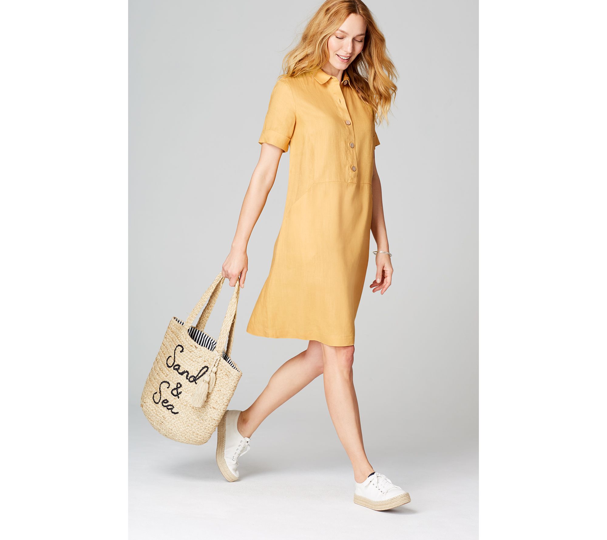 j jill love linen dress